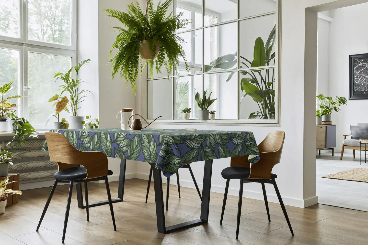 d-c-fix Tischdecke Bergamo Tropical Garden 138 cm