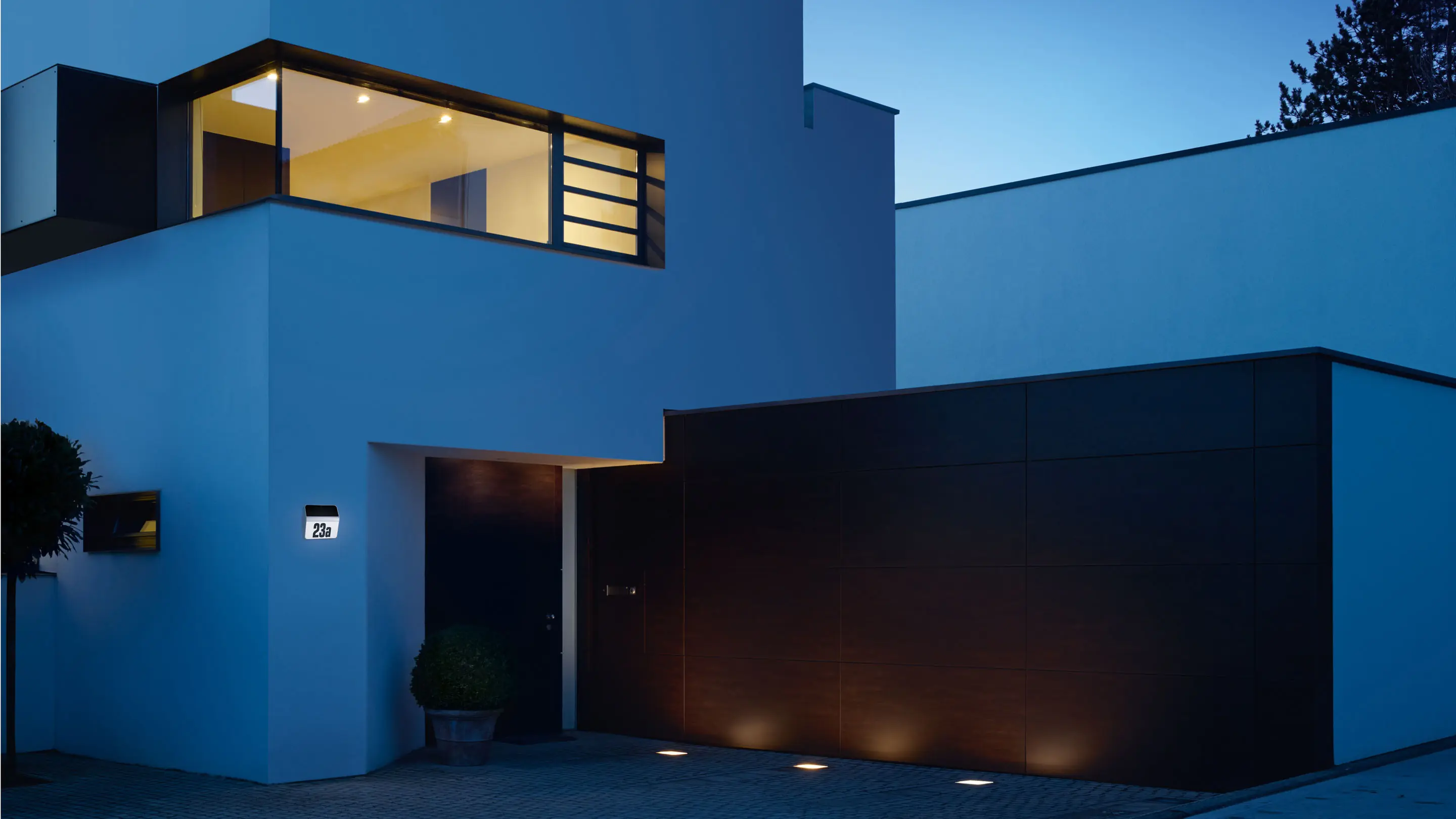 Steinel LED Solar-Hausnummernleuchte Xsolar LH-N anthrazit