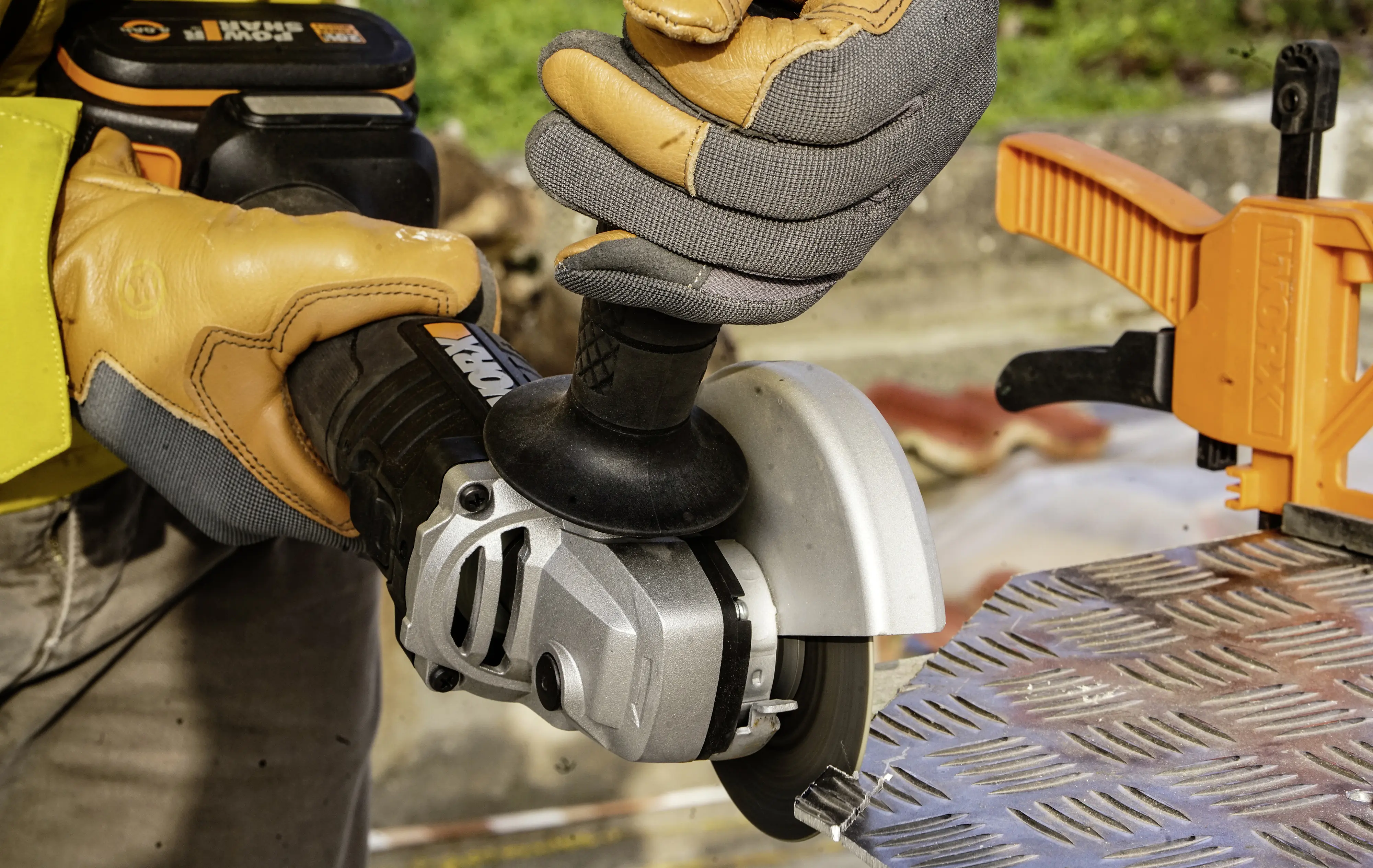 Worx Nitro Akku-Winkelschleifer WX814.9 20 V Solo
