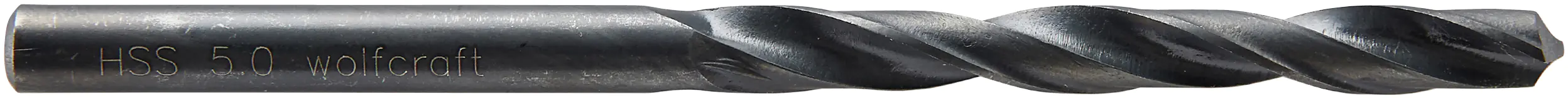Wolfcraft Metallbohrer HSS rollgewalzt 7504010 Ø 5 mm Rundschaft