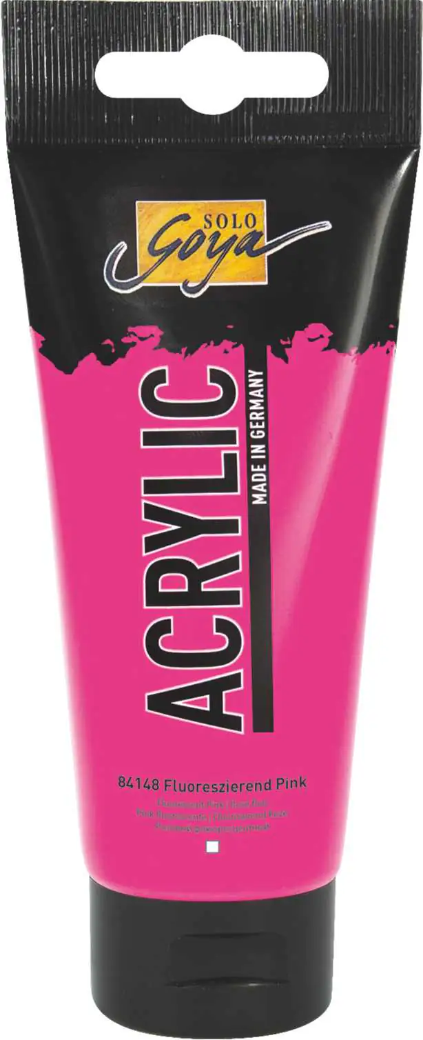 Kreul Solo Goya Acrylic fluoreszierend pink 100 ml Tube