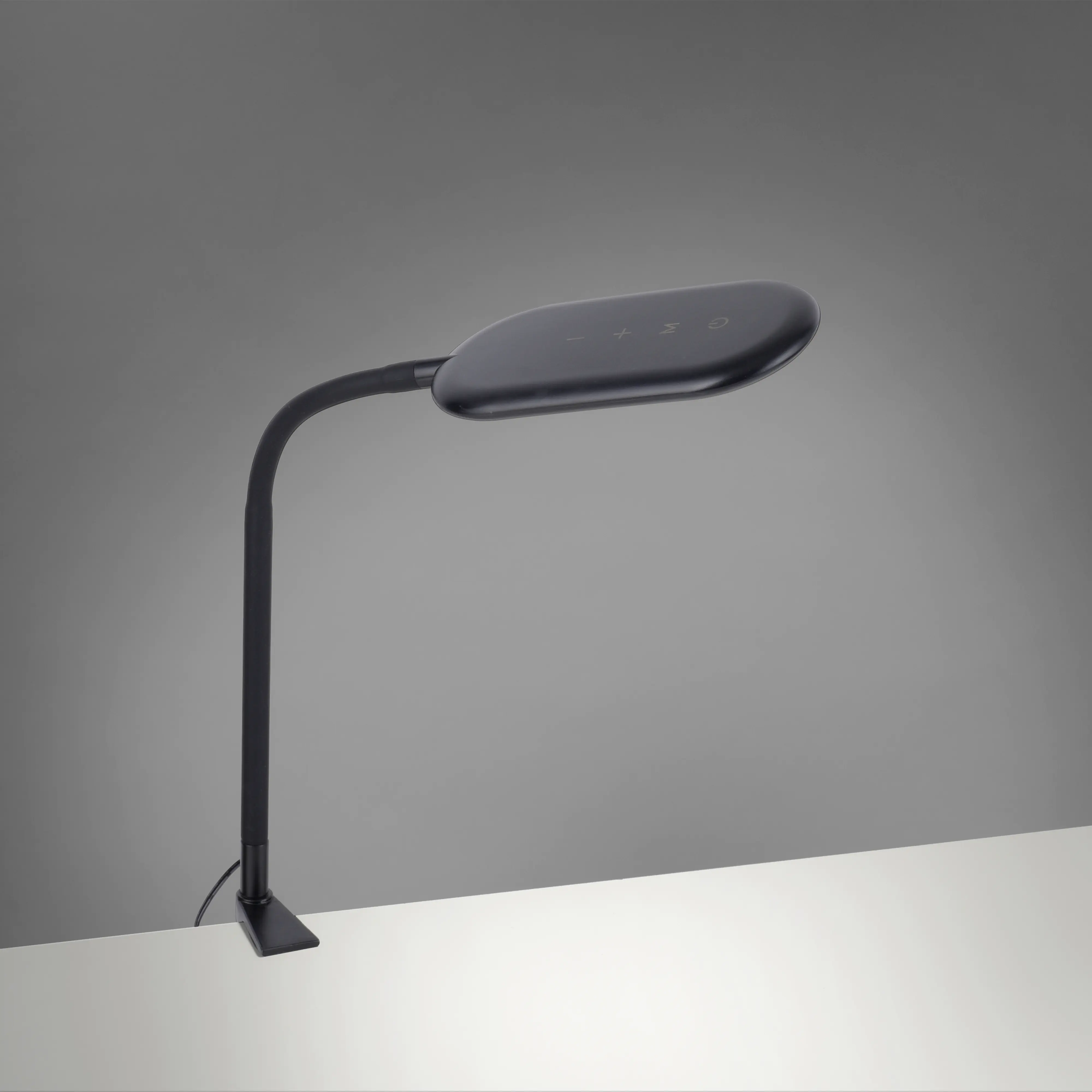JustLight CCT LED Klemmleuchte schwarz 68 x 10 cm dimmbar