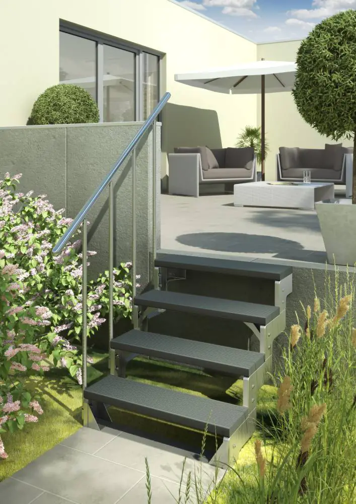 DOLLE Außentreppe Gardentop Set 1 Startset