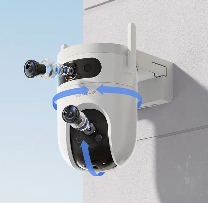  Ezviz WLAN Outdoor Überwachungskamera H9c Dual 2K