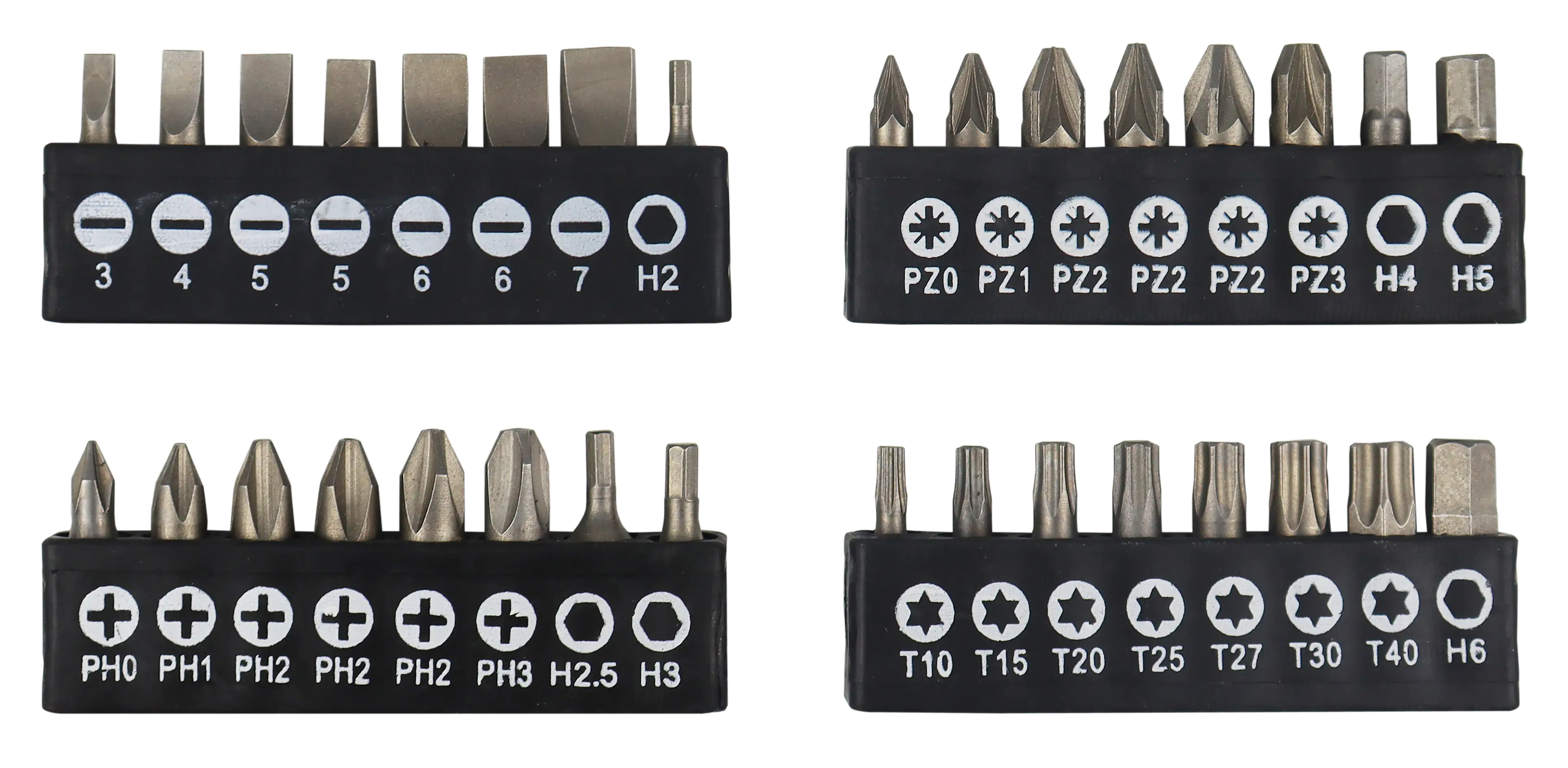 TrendLine Bohrer-Bit-Set im Kunststoffkoffer 75-teilig