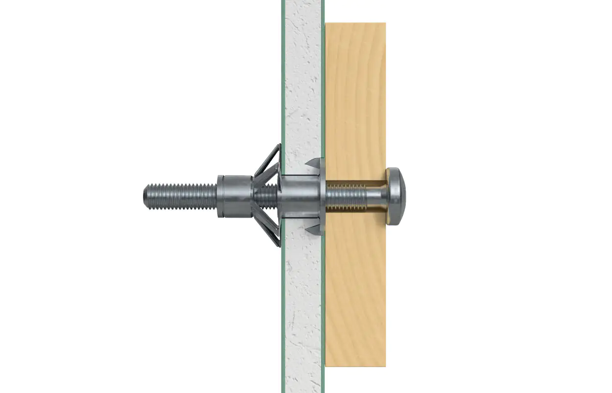 Fischer Hohlraumdübel aus Metall 6.0 x 52 mm - 20 Stück