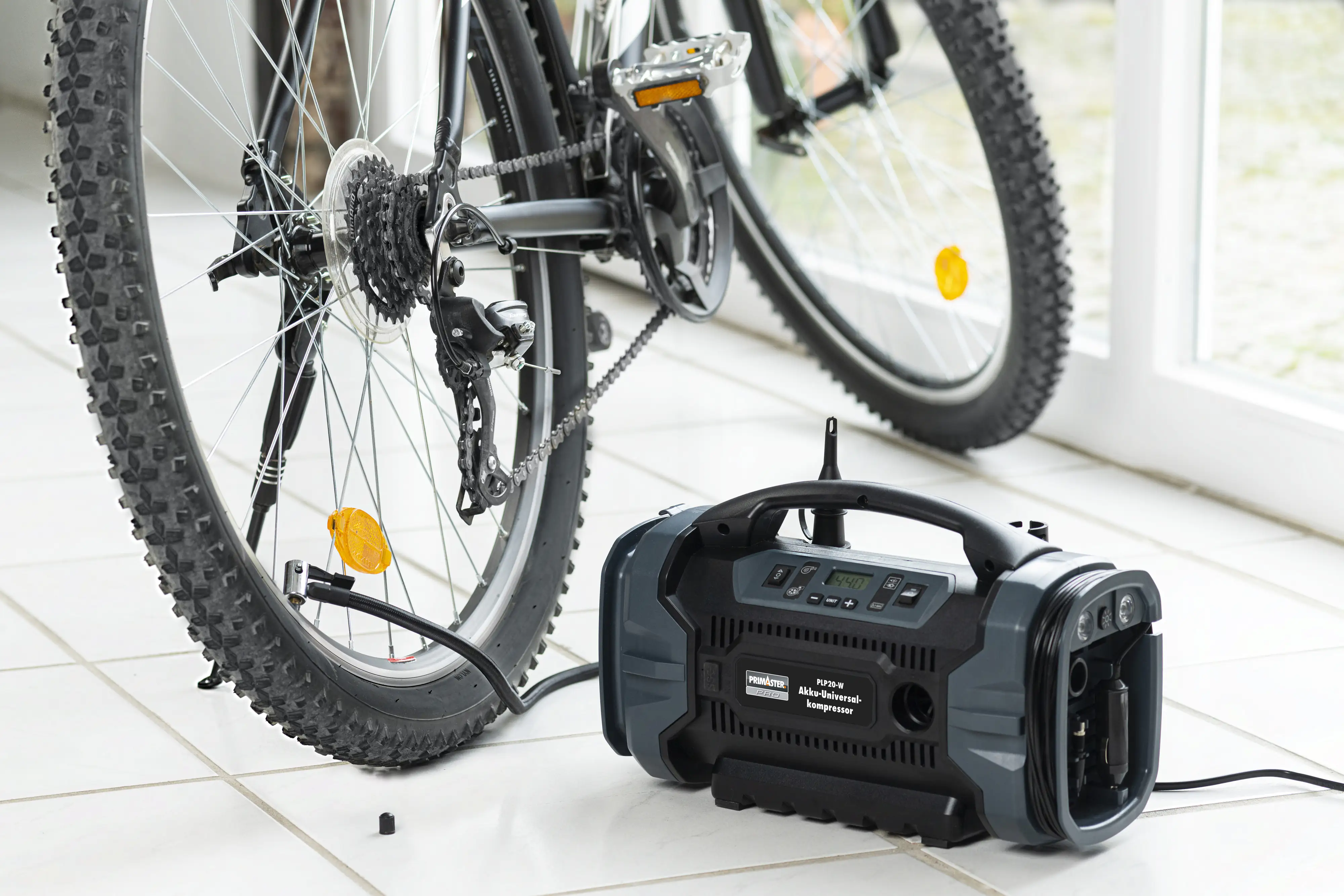 Primaster Pro Akku-Kompressor PLP 20-W 20 V Solo