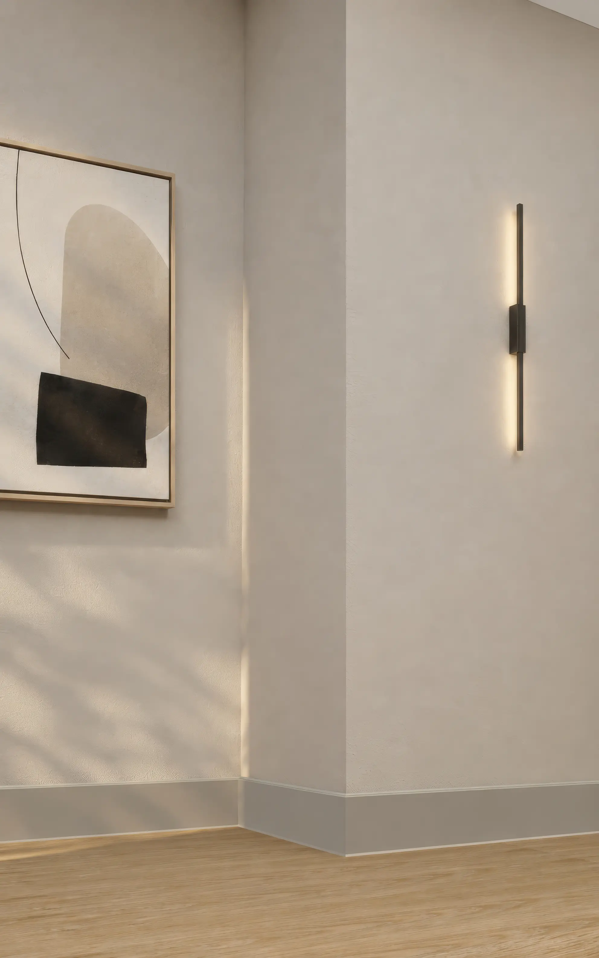 Neuhofer Fußleiste 240 cm x 80 x 13 mm cappuccino
