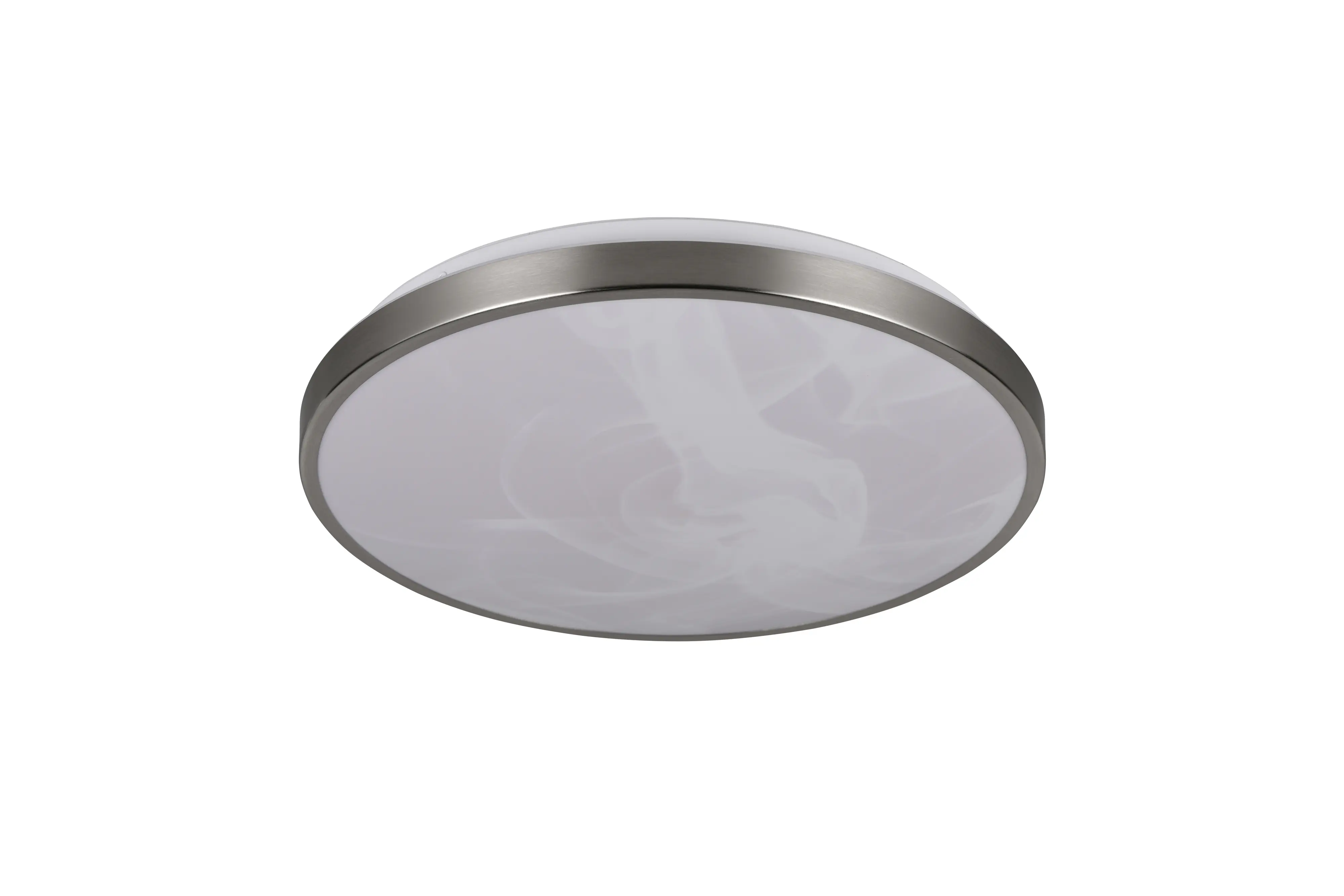Trio LED-Deckenleuchte Fena Ø38,5 cm Nickel matt DIP-Switch