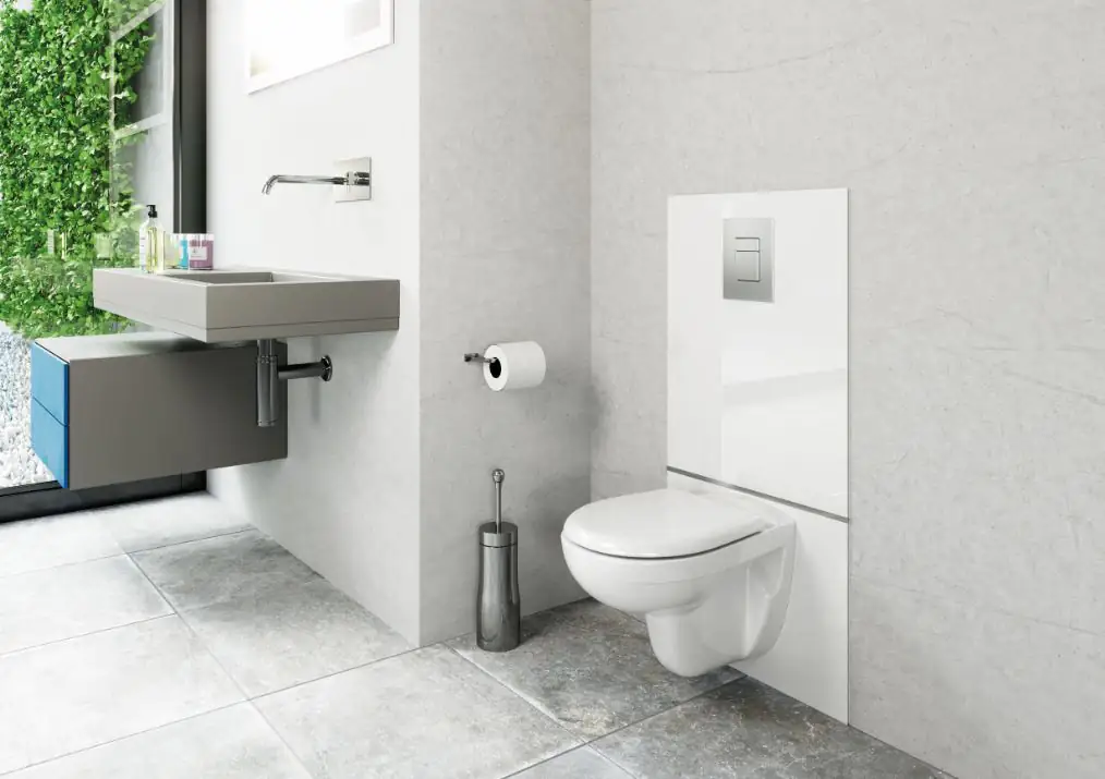 Setma Vorwandelement mit Kleinhebeanlage Waterwall Komplett-Set