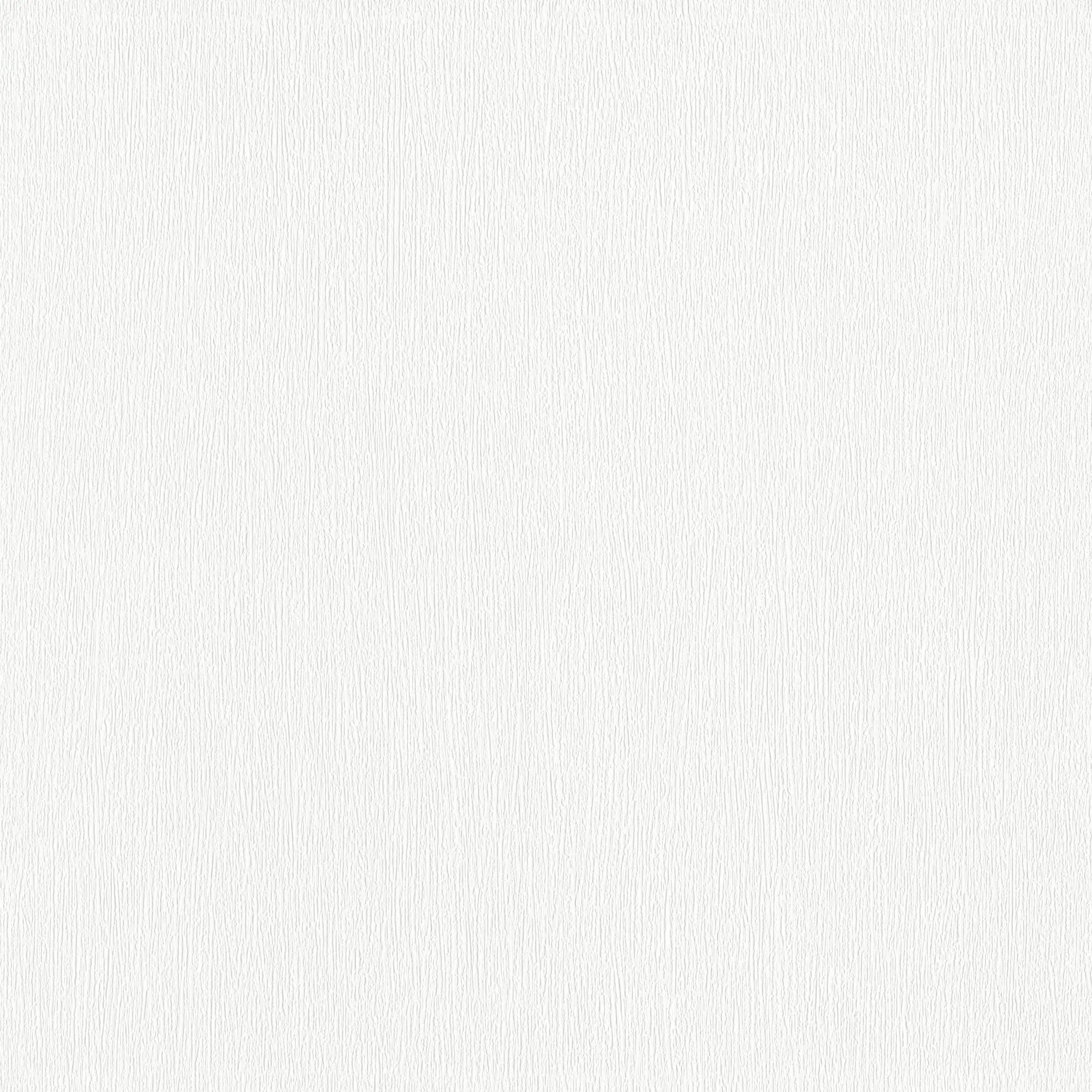 Rasch Vliestapete 127201 Feel Good weiß überstreichbar 10,05 x 0,53 m