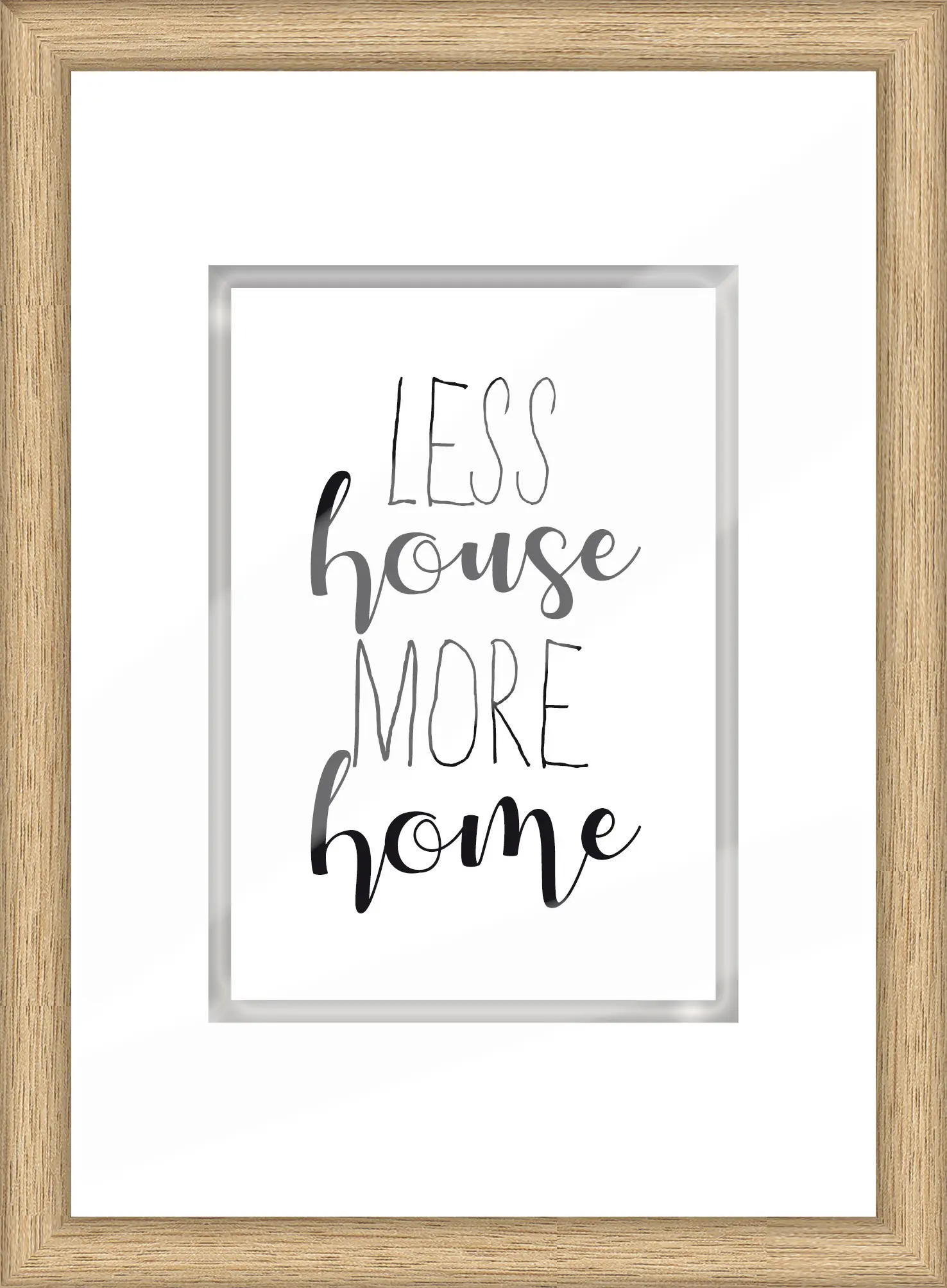 Kunststoff Bilderrahmen Design Frames buche, 10,5 x 15 cm