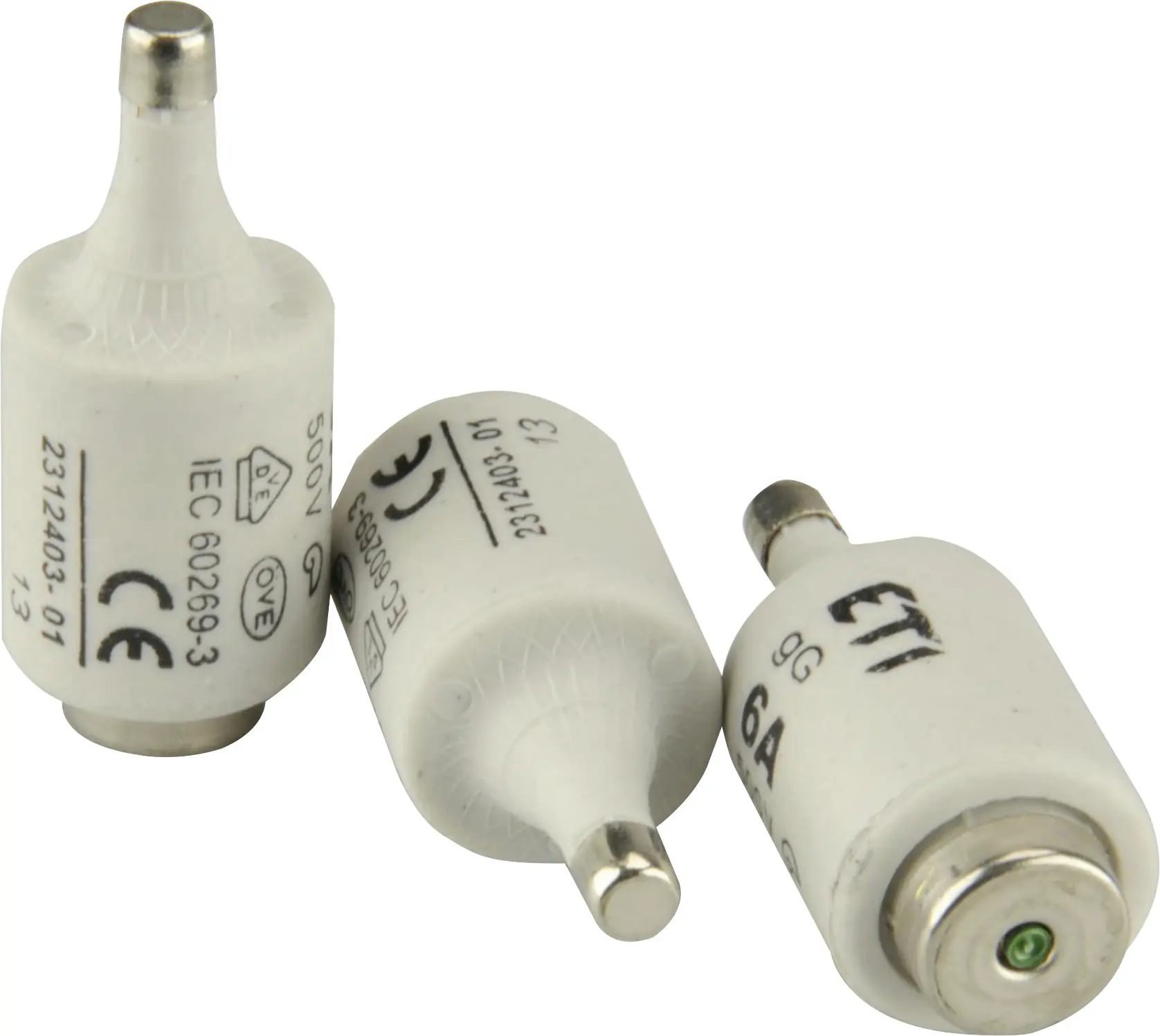 Diazed-Sicherungseinsätze E27, 6A, DII