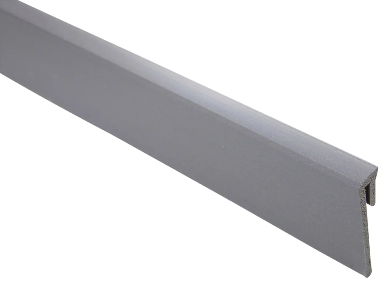 Primo Fußleiste 250 cm x 60 x 14 mm Anthrazit