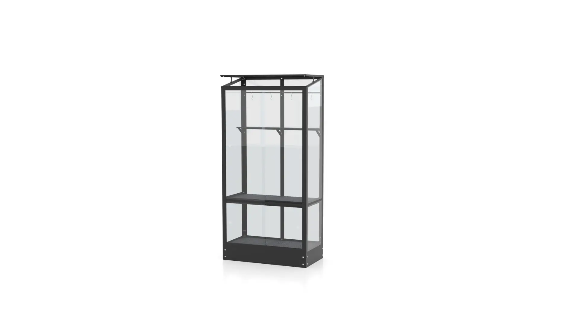Vitavia Balkongewächshaus Stad 350 43 x 81 cm 3 mm ESG