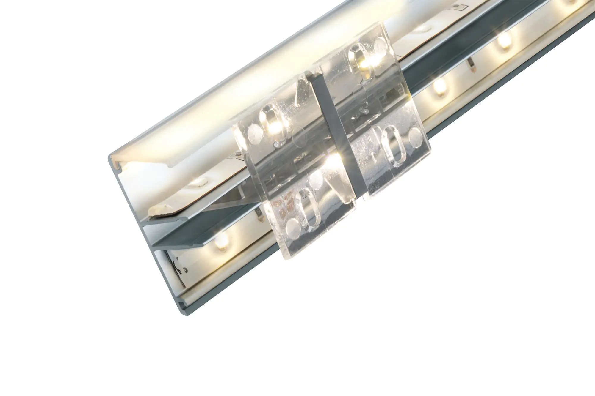 Paulmann Duo Profil inkl. Clips und Diffusor 2 m alu eloxiert