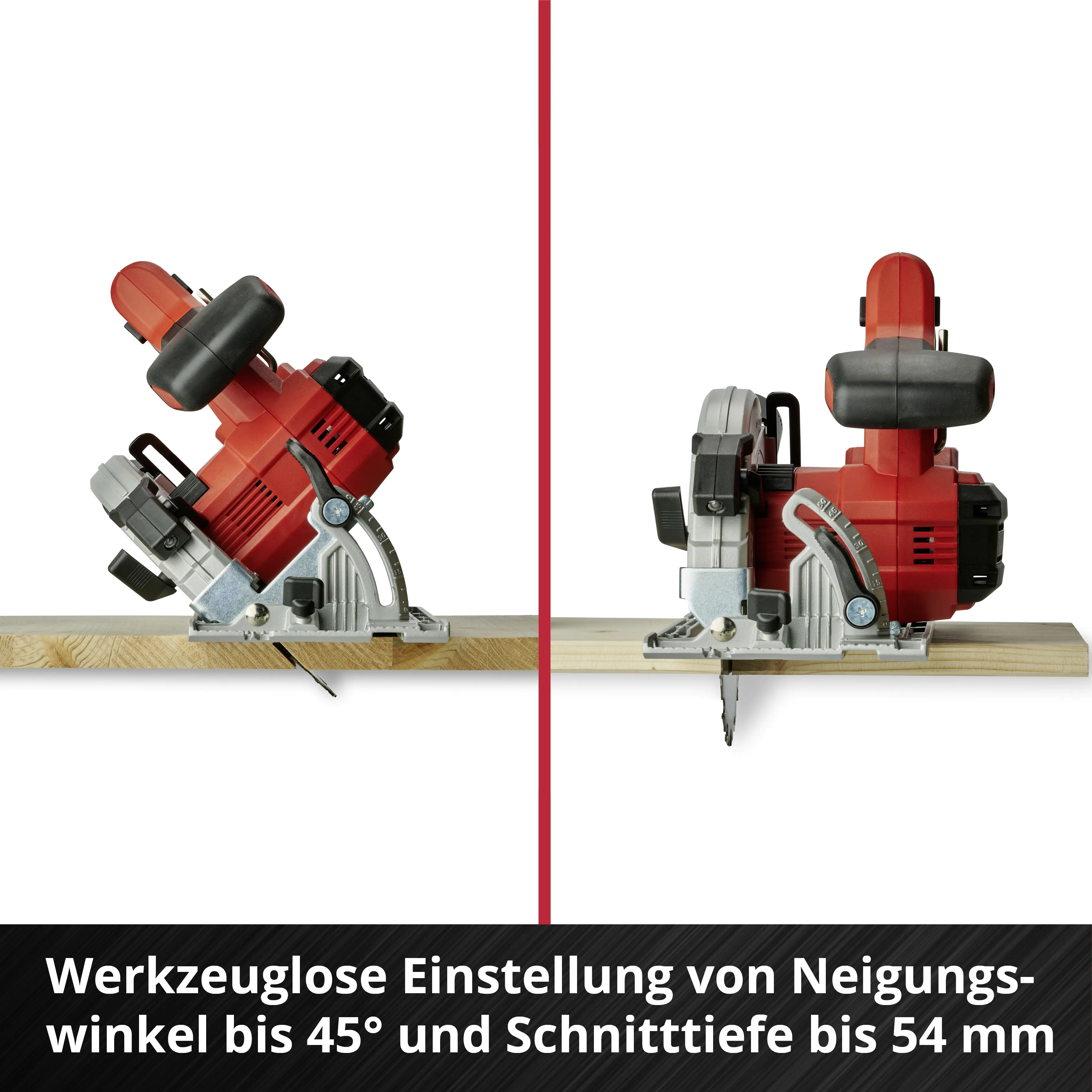Einhell Expert Akku-Handkreissäge TE-CS 18/165-1 Li Solo 18 V