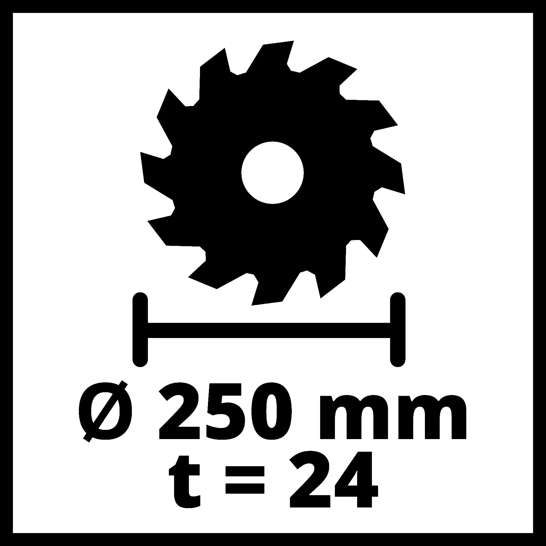 Einhell  Tischkreissäge TC-TS 2025/2 U 1800 W 5000 min-1