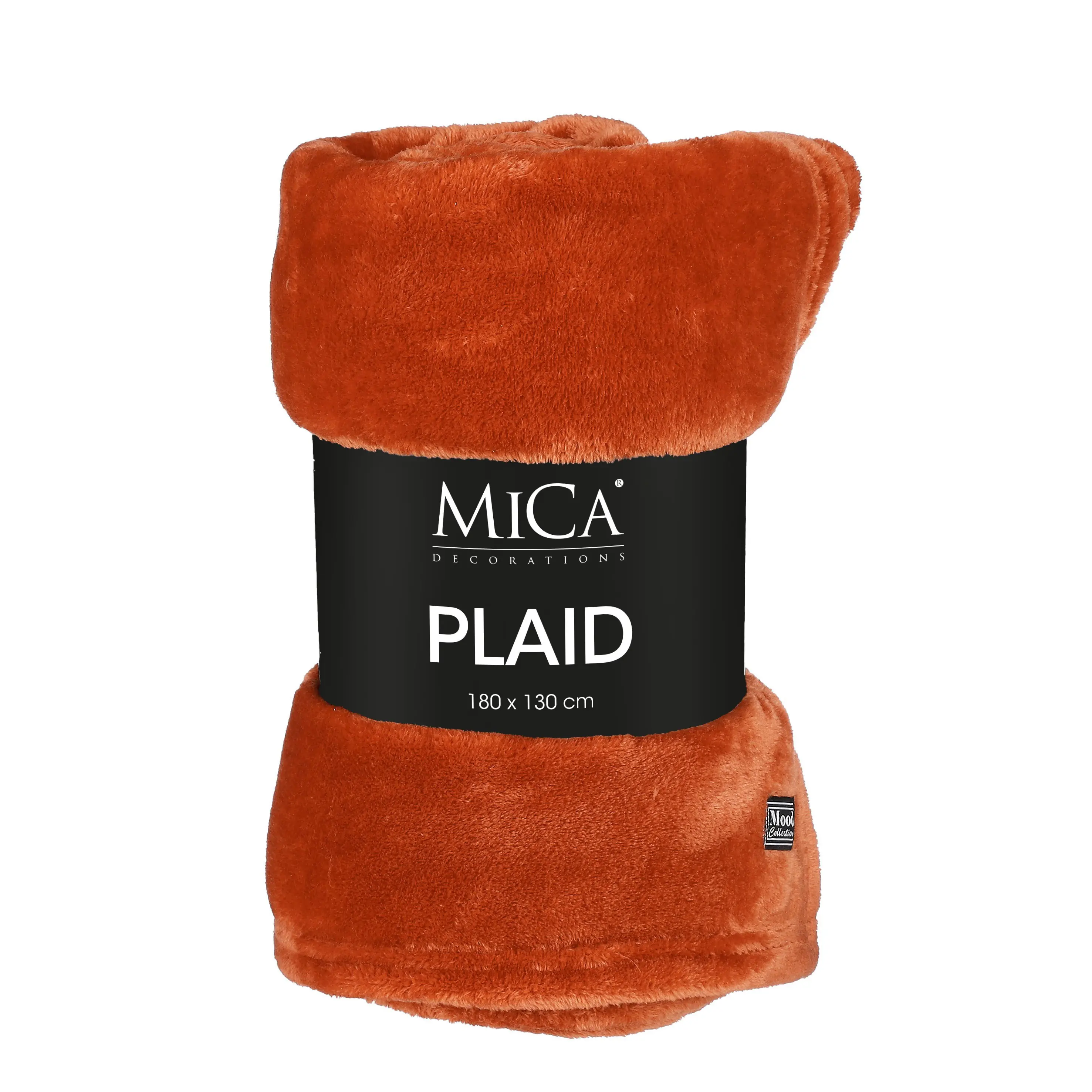 Mica Decorations Fleecedecke Famke 130 x 180 cm terra