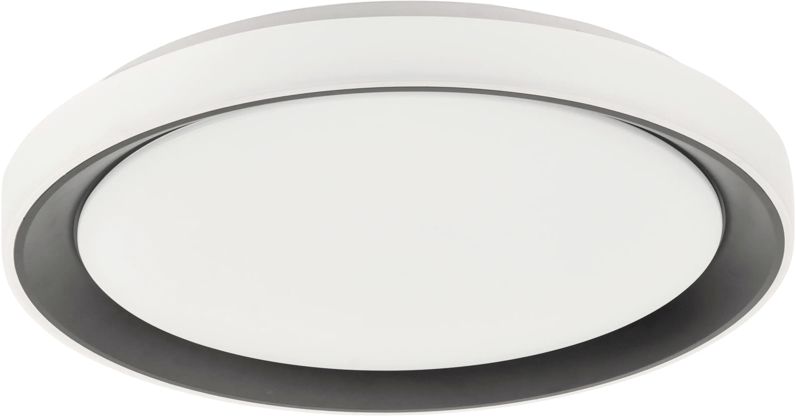 JustLight LED Deckenleuchte Disc Lola Smart schwarz, Smart Home
