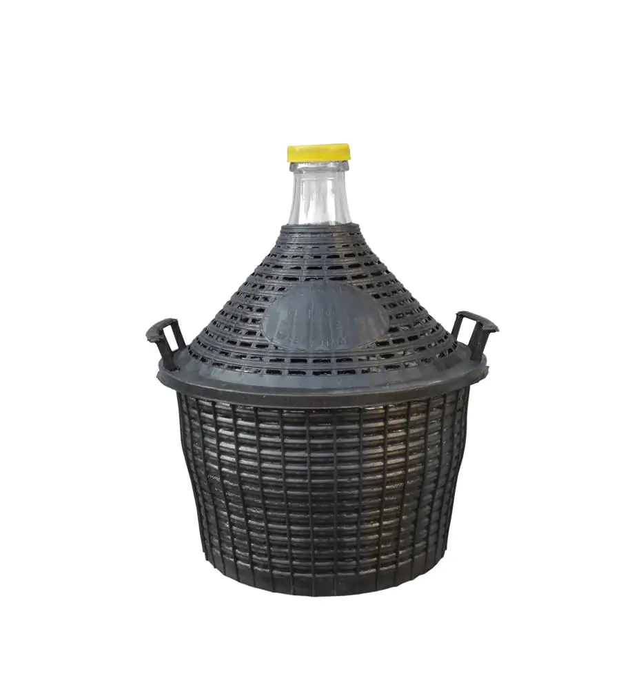 Vina Weinballon 10 L im Schutzkorb 
