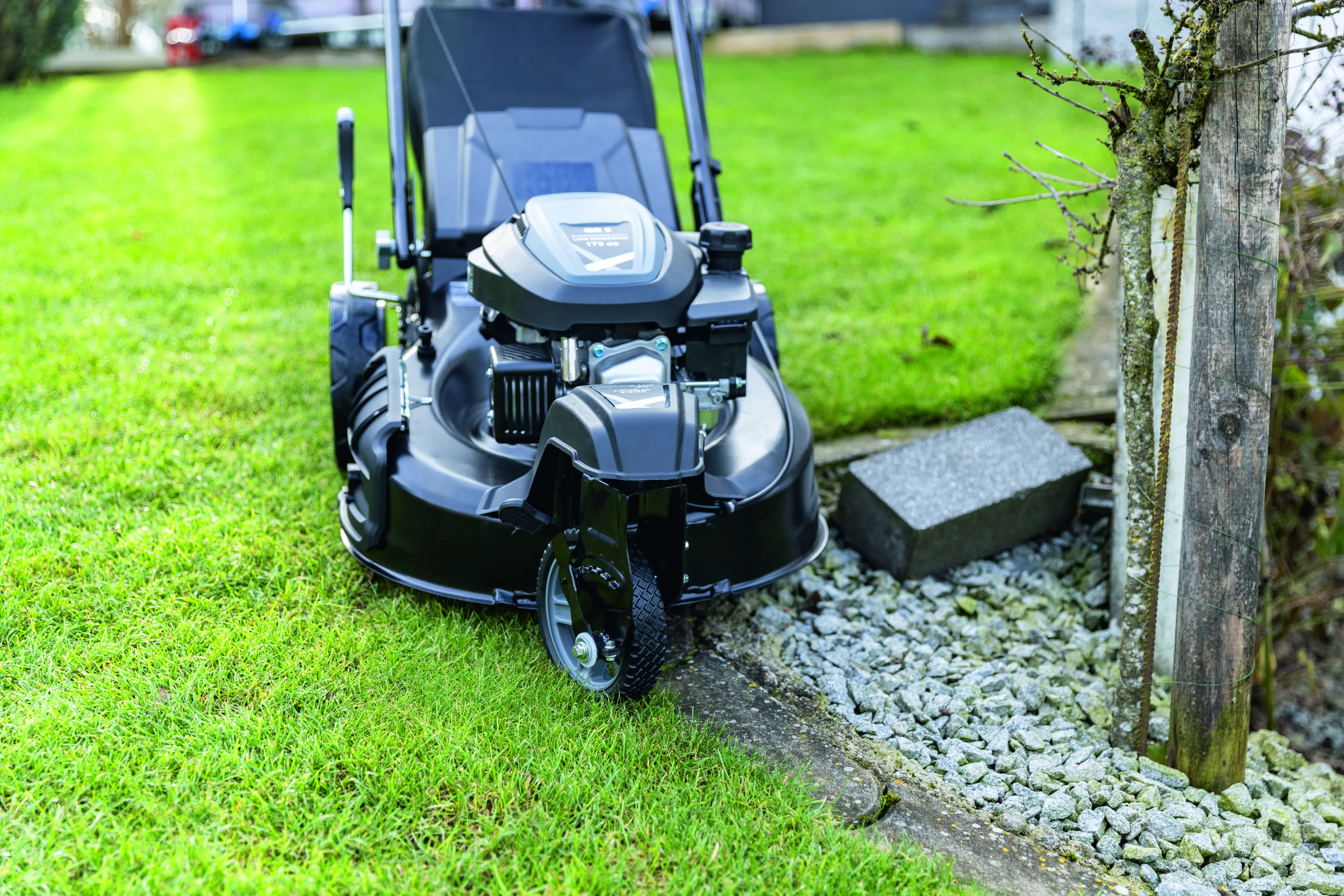 Woodster Benzin-Rasenmäher BLM510-173S-Trike, 51cm Schnittbreite 