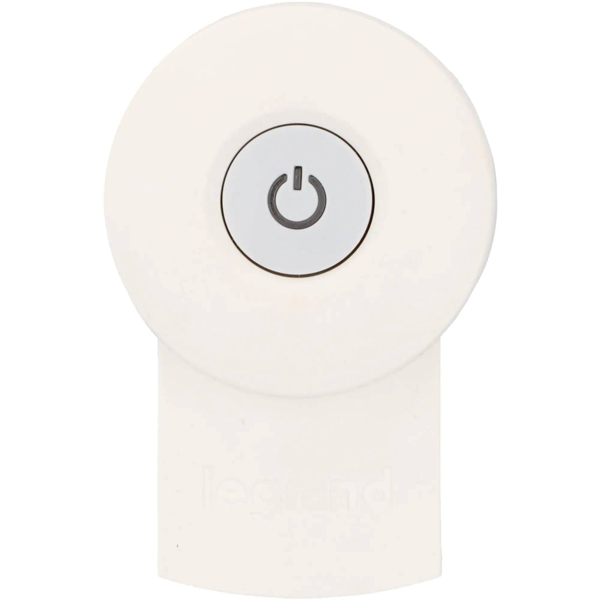 LEGRAND Schutzkontakt-Stecker Schalter beleuchtet weiß