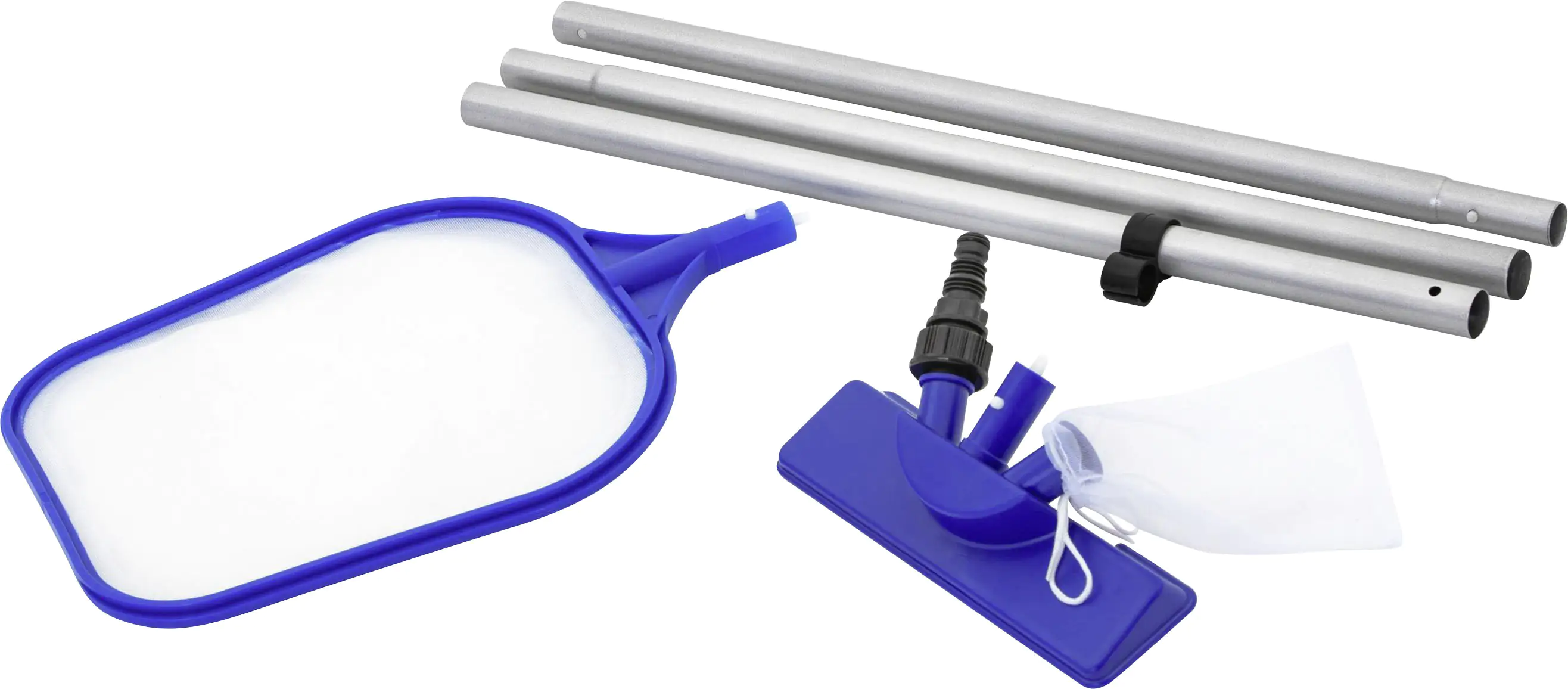 Bestway Poolpflege-Set Flowclear mit Venturi-Sauger und Kescher 203 cm