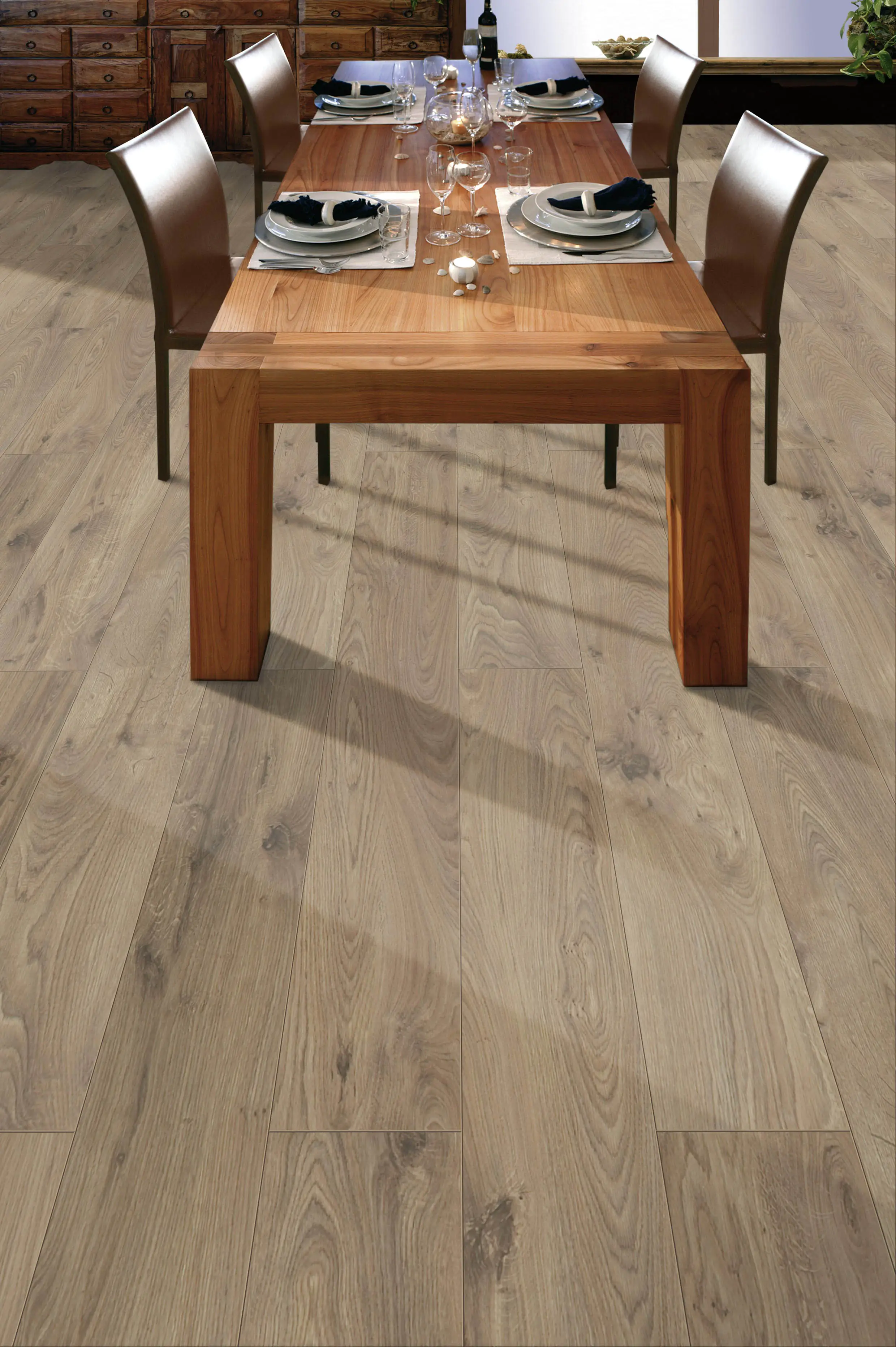 Classen Laminat 7 mm 4V 128,6 x 19,4 cm 7 mm Oak nature red