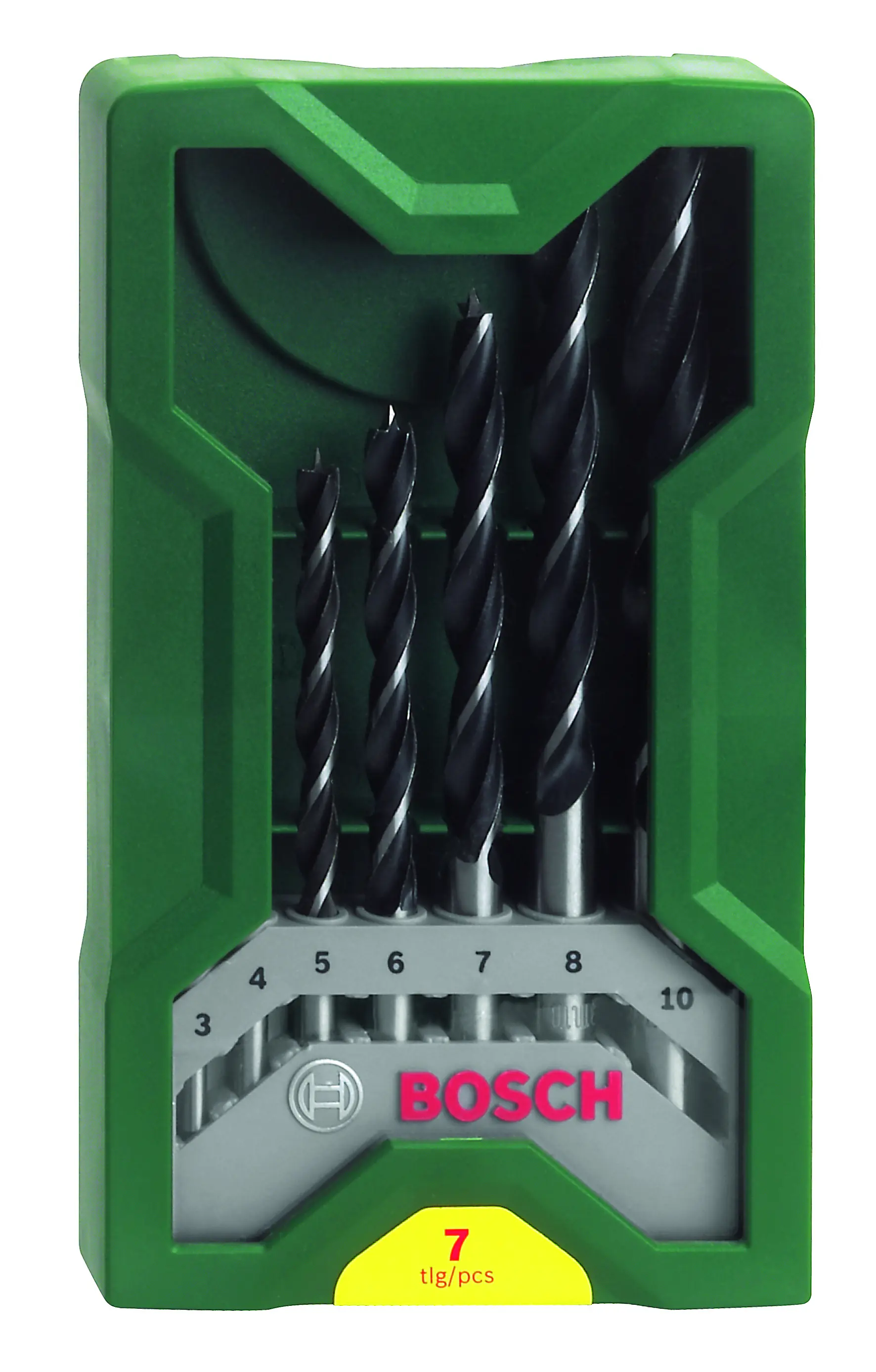 Bosch Mini-X-Line-Holzbohrer-Set 7-teilig