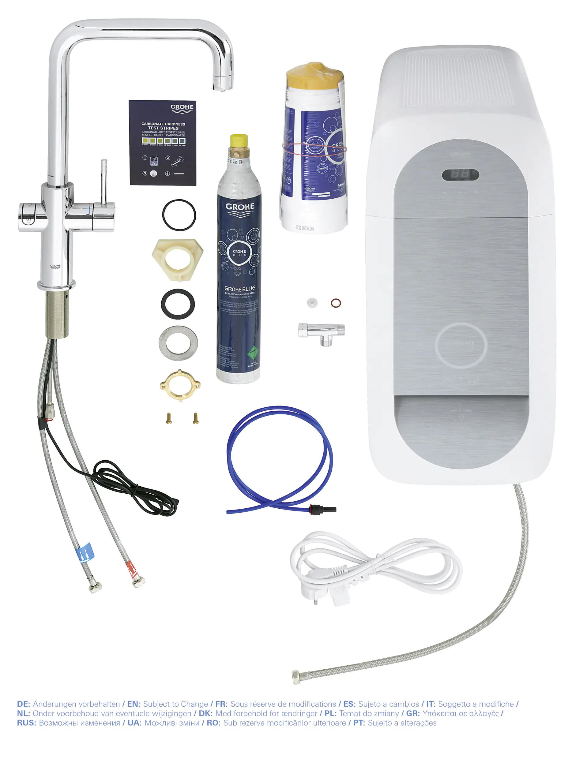 Grohe Blue Home U-Auslauf Starter Kit chrom