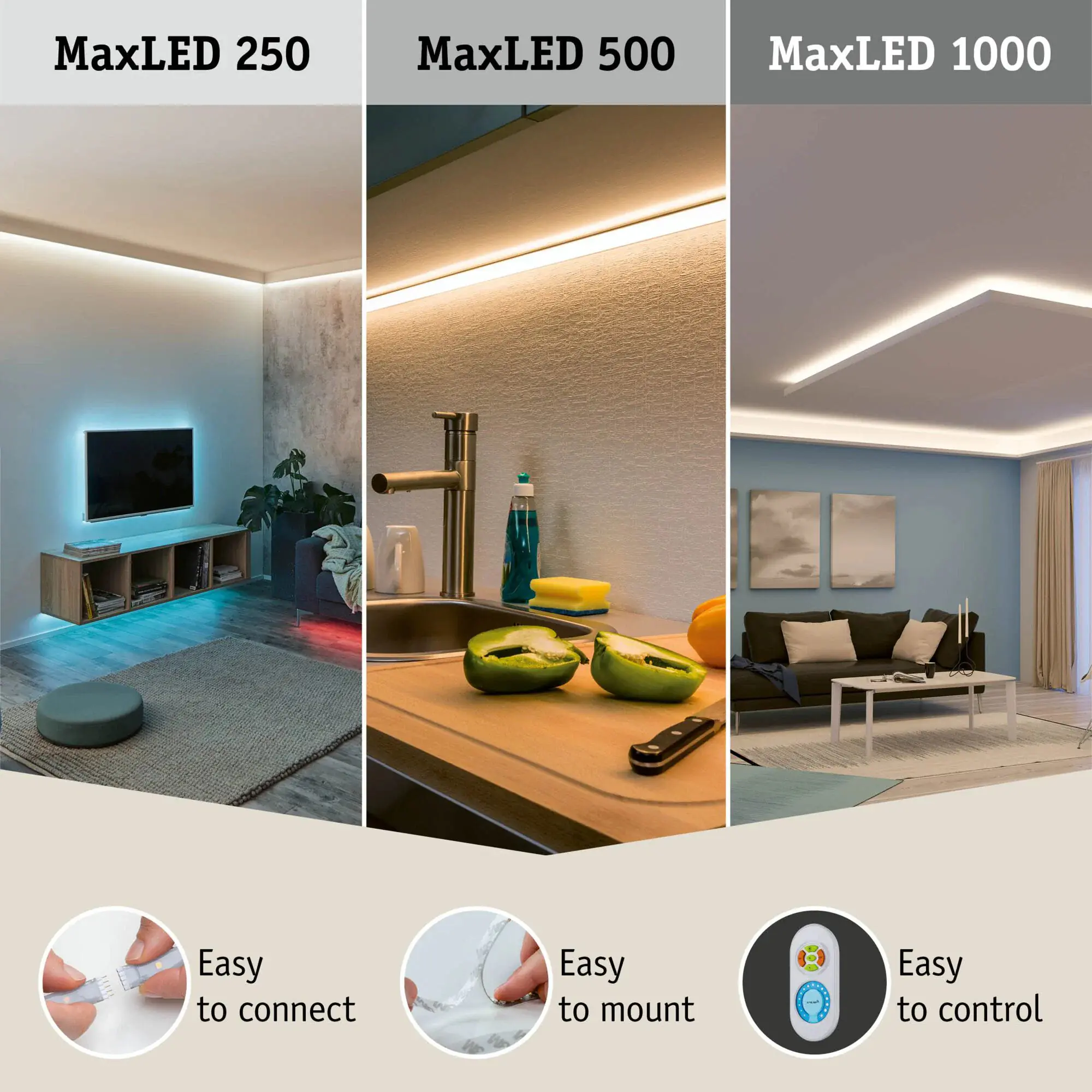 Paulmann Installationsset LED-Streifen MaxLED