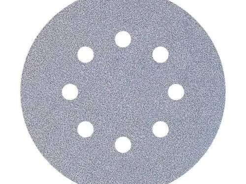 Wolfcraft Haftscheiben K40 125 mm für Exzenterschleifer 5 Stück