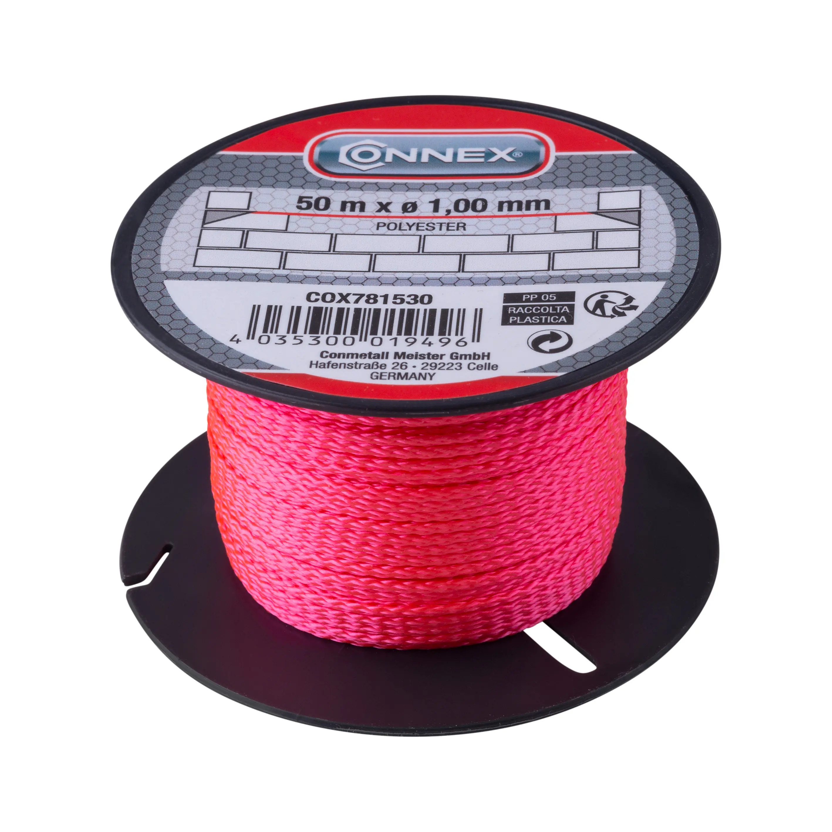 Connex Maurerschnur 50 m Ø 1 mm rot
