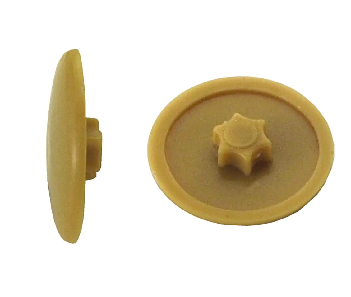 Connex Abdeckkappen Ø 16,5 mm für TX 30 Schrauben hellbraun - 50 Stk.