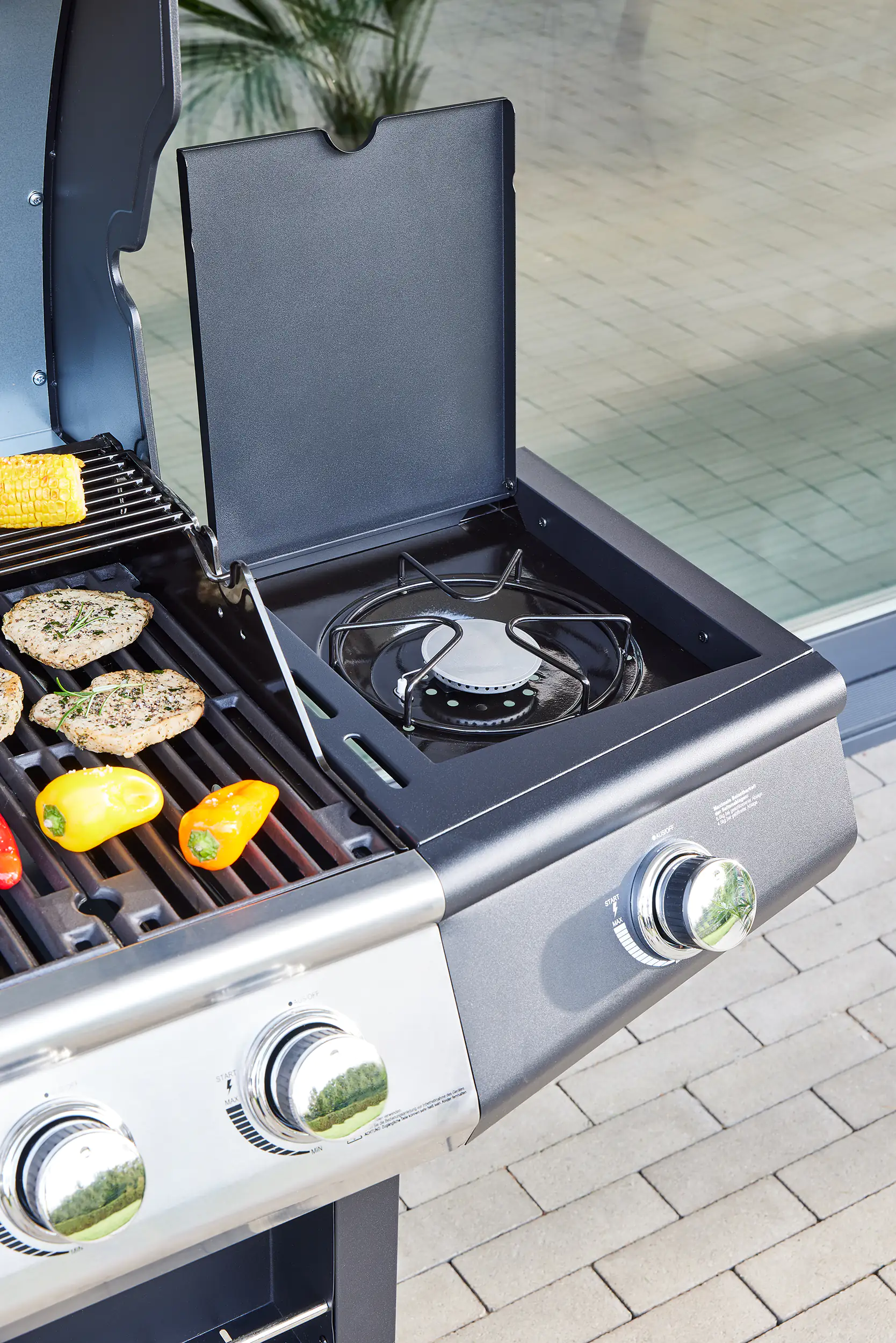 TrendLine Gasgrill Cordoba 410 Grillfläche: 63,5 x 40 cm