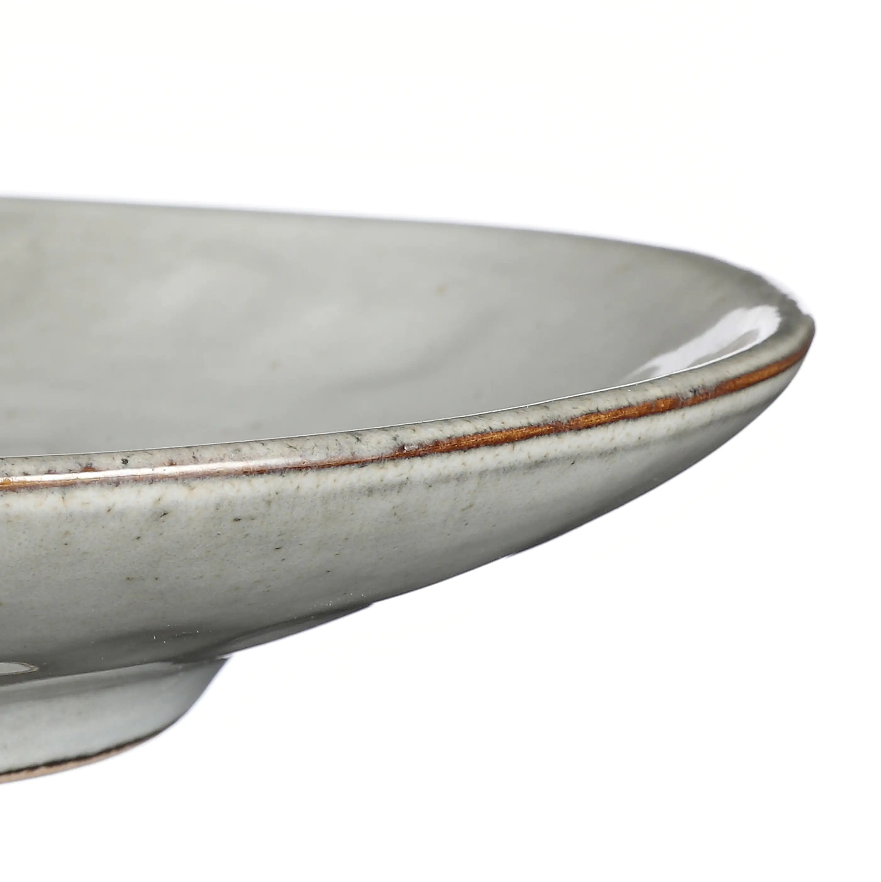 Mica Platte Tabo grau, 35,5 x 21,5 x 4,5 cm