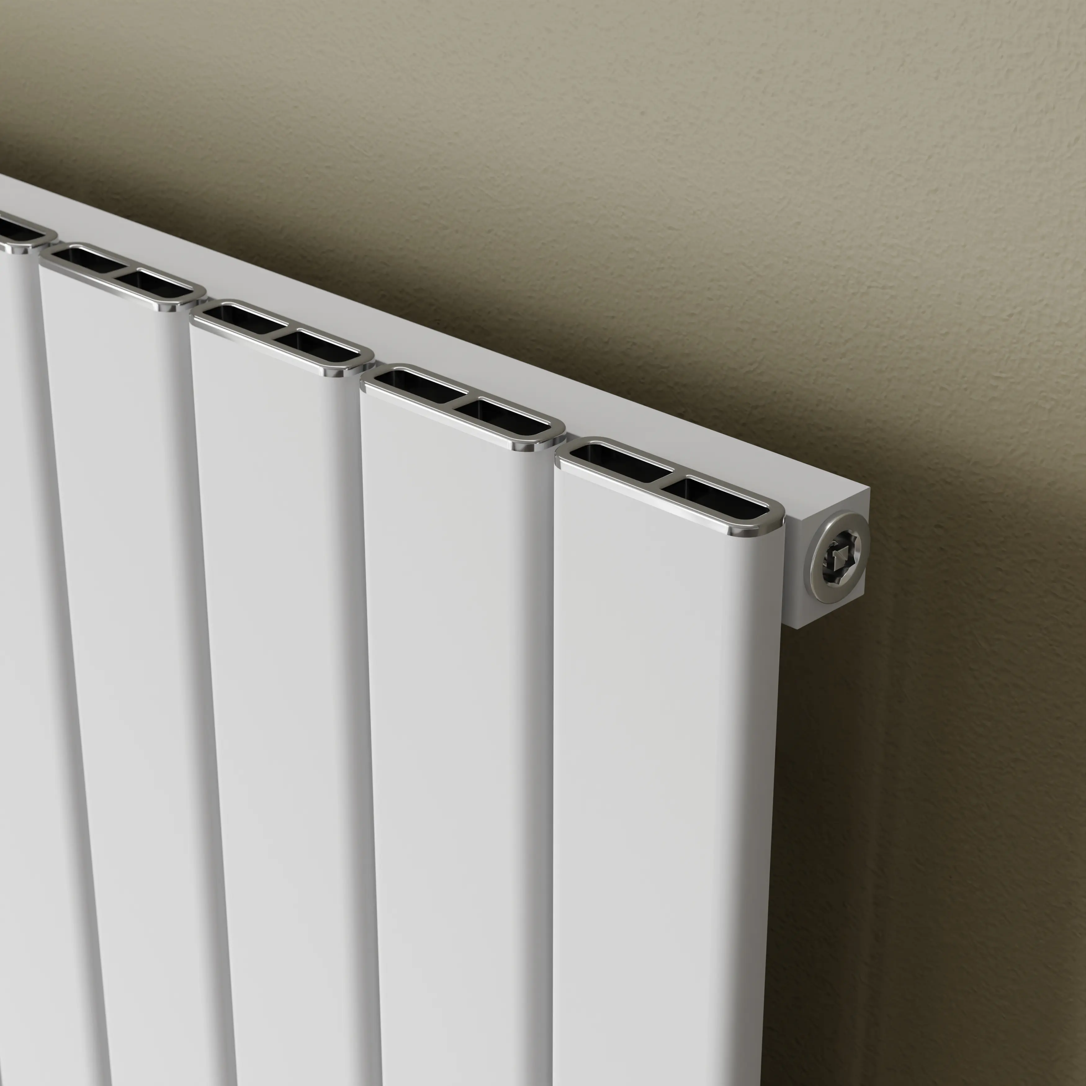 Ximax Design-Heizkörper Levis 180 x 41,5 cm 822 Watt weiß Struktur
