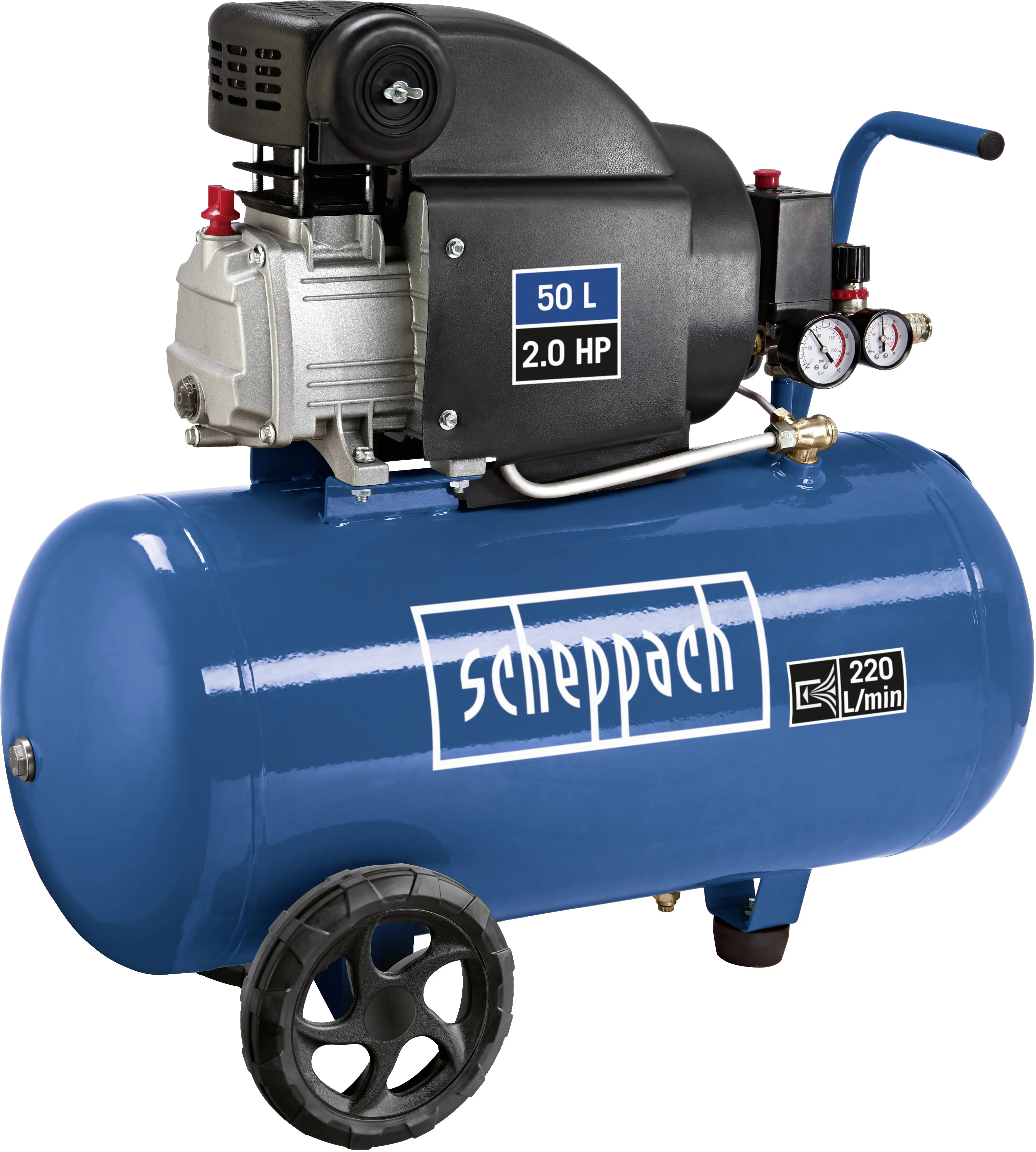 Scheppach Kompressor HC 54 1500 W 8 bar 50 l 220 l/min