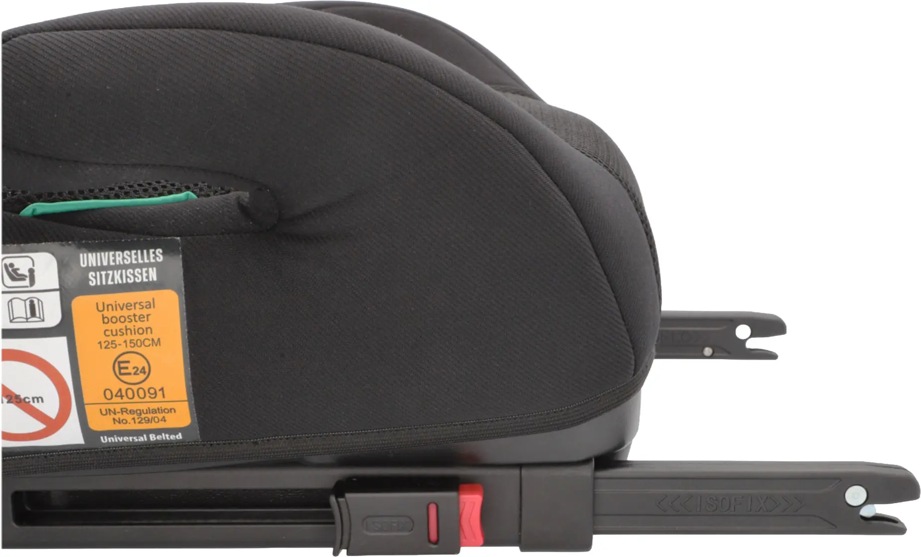 Cartrend Kindersitzerhöhung Cartrend schwarz 15-36 kg
