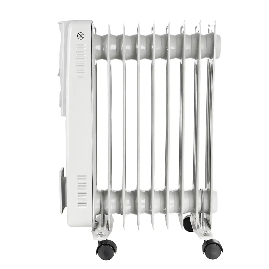emerio Ölradiator weiß 9 Rippen, 2000 Watt