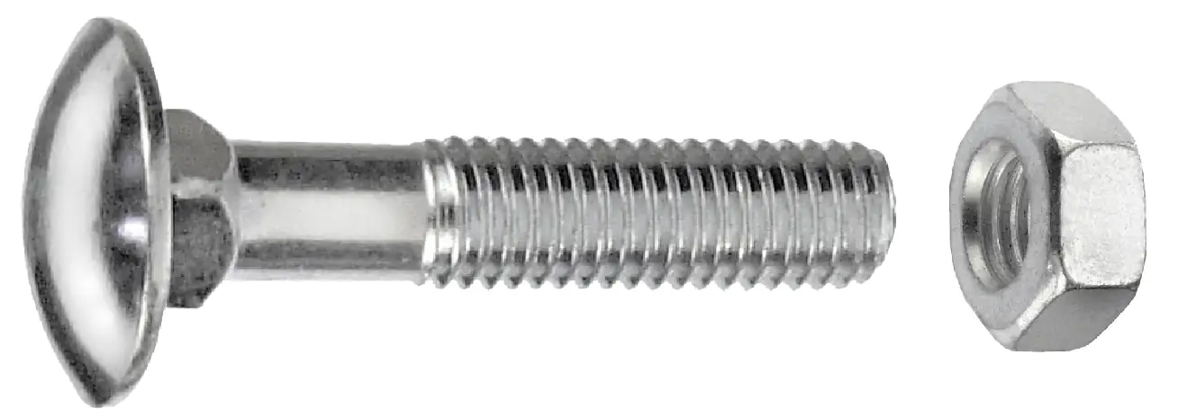 Connex Schlossschrauben M10 x 90 mm - 15 Stück verzinkt