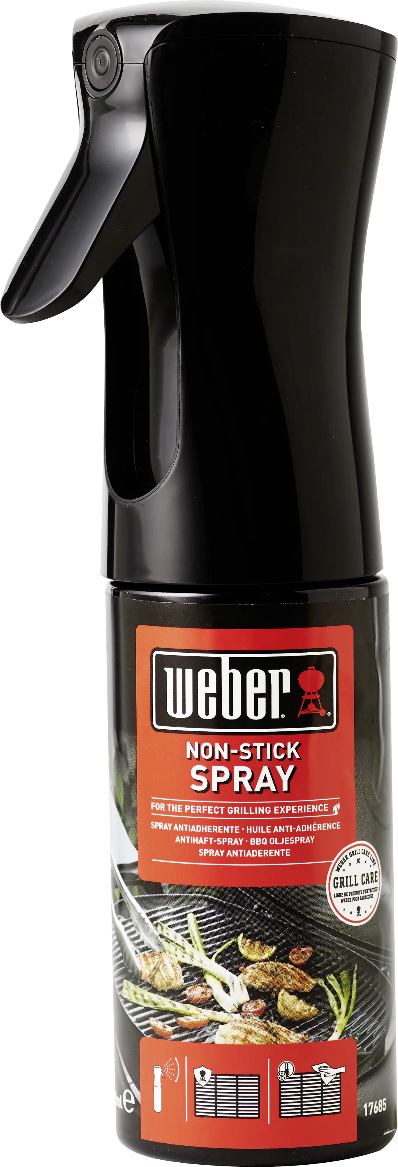 Weber Grillöl Non-stick Spray 200 ml zum Einfetten des Grillrostes