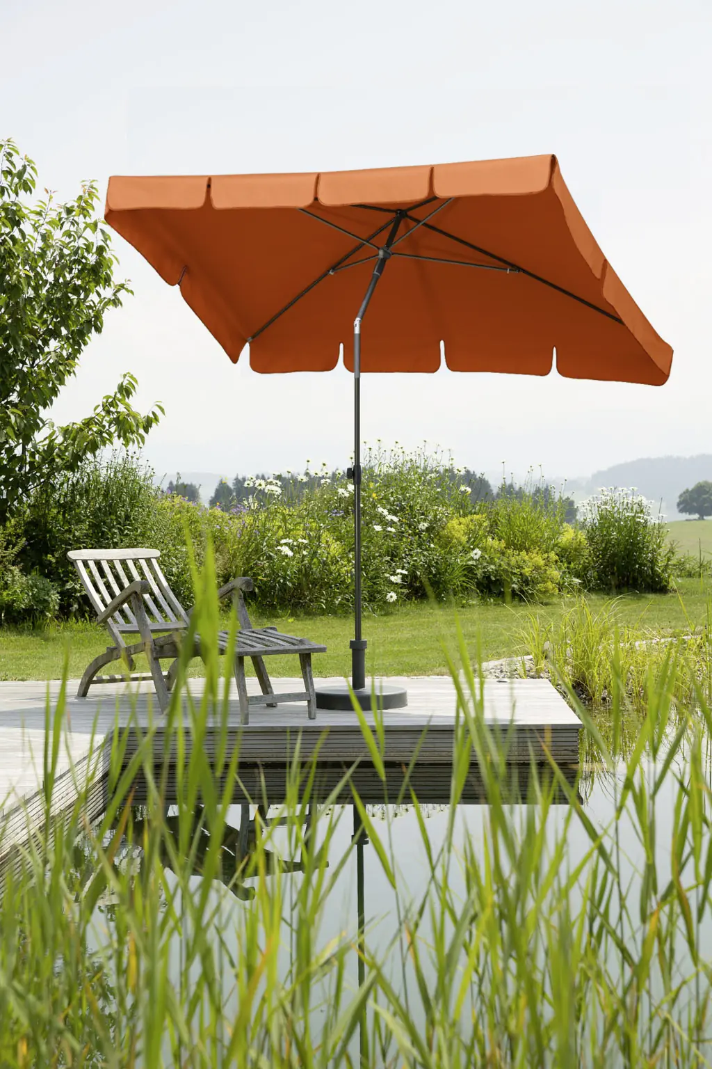 Schneider Sonnenschirm Aquila terracotta 225 x 120 cm