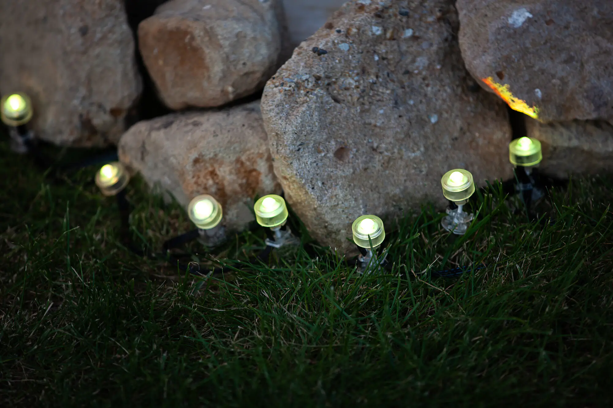 Ledvance LED Außenleuchte Smart+ WiFi Garden Dot klar 9 Dots 4,50m