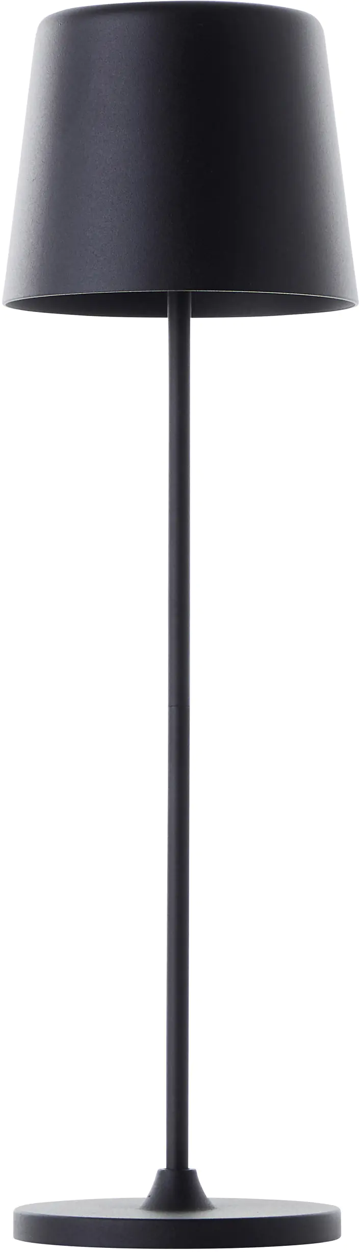 Brilliant LED Akku-Tischlampe Kaami 37 cm dimmbar USB-Kabel schwarz warmweiß 