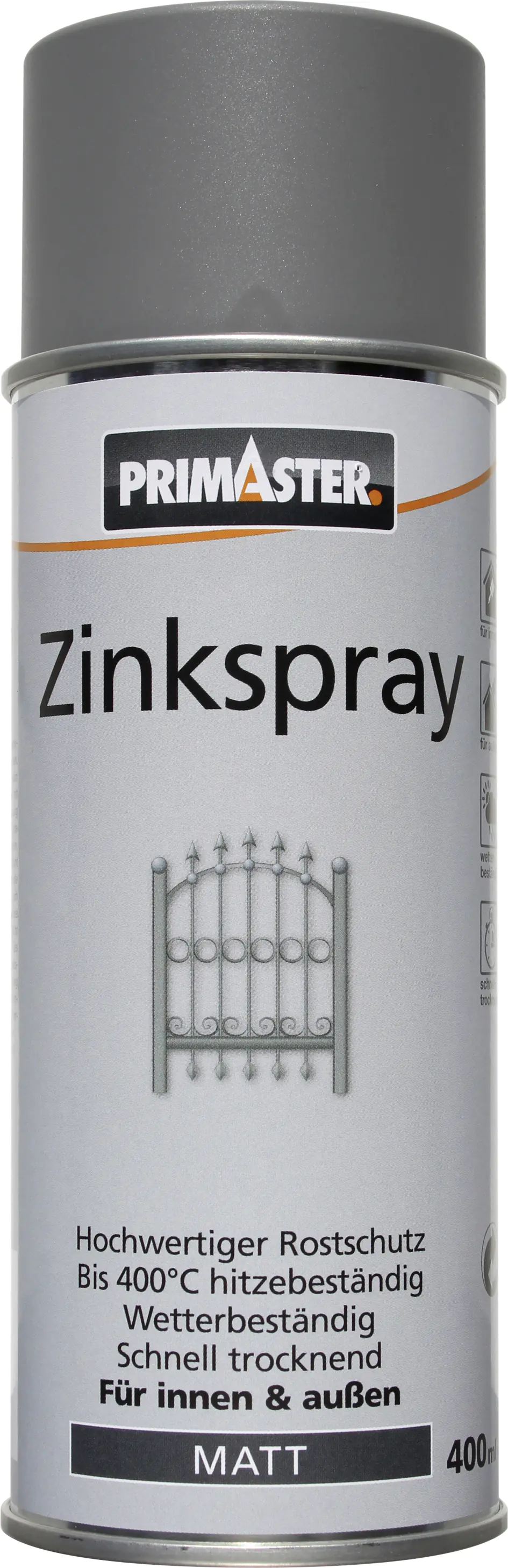 Primaster Zinkspray 400 ml matt