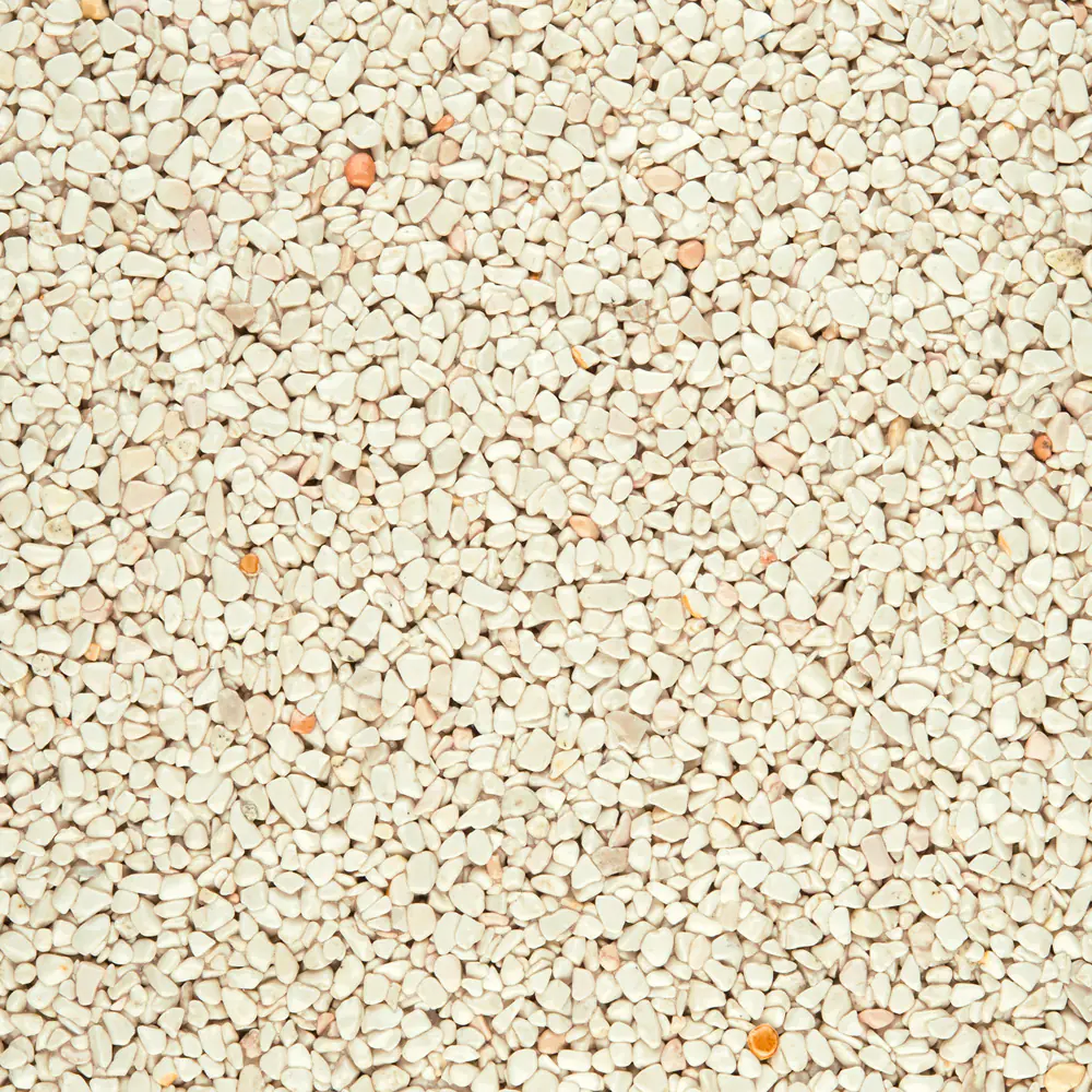 RAVELLO Steinteppich Boden Outdoor Körnung Fein Farbe beige 15 kg Set