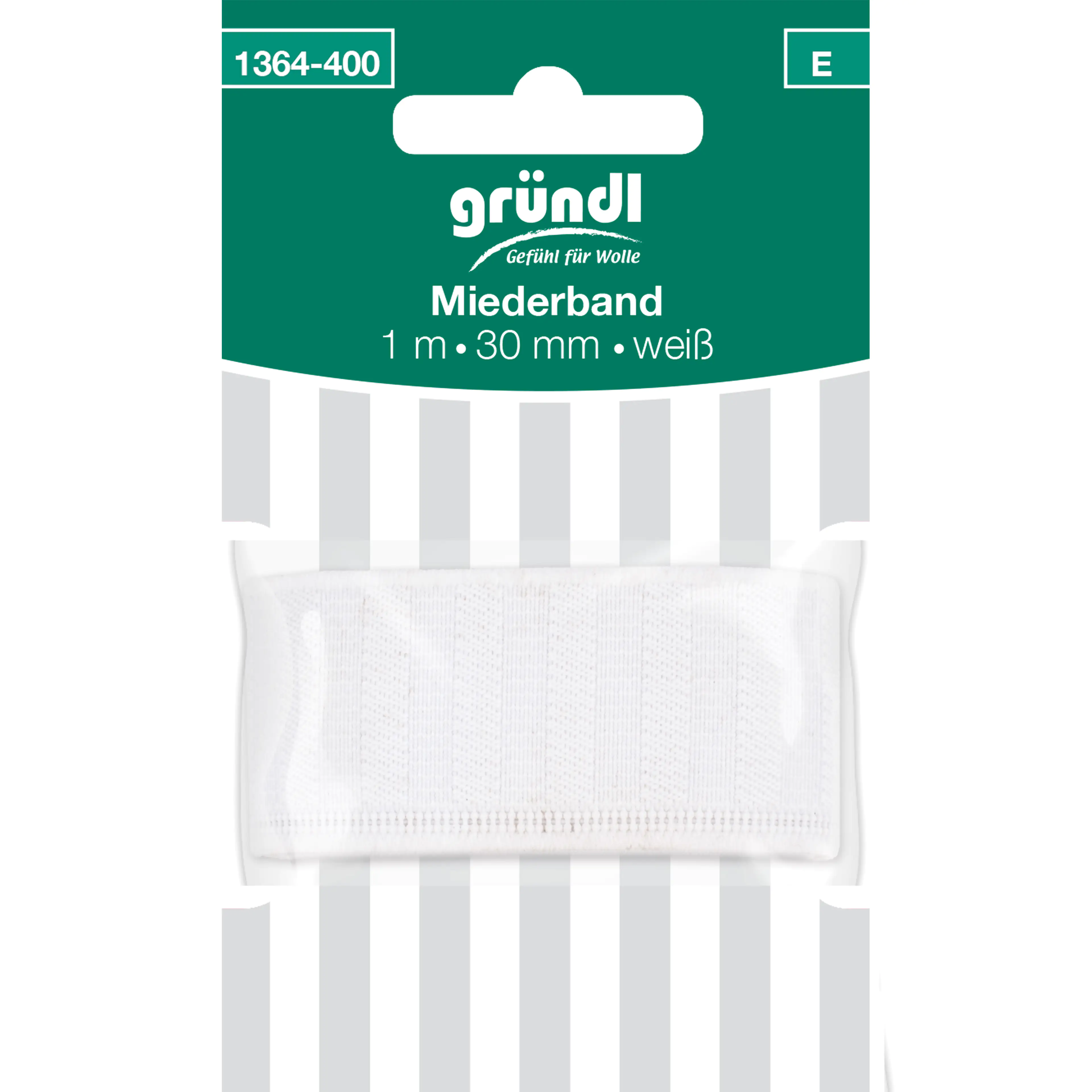 Gründl Miederband weiß