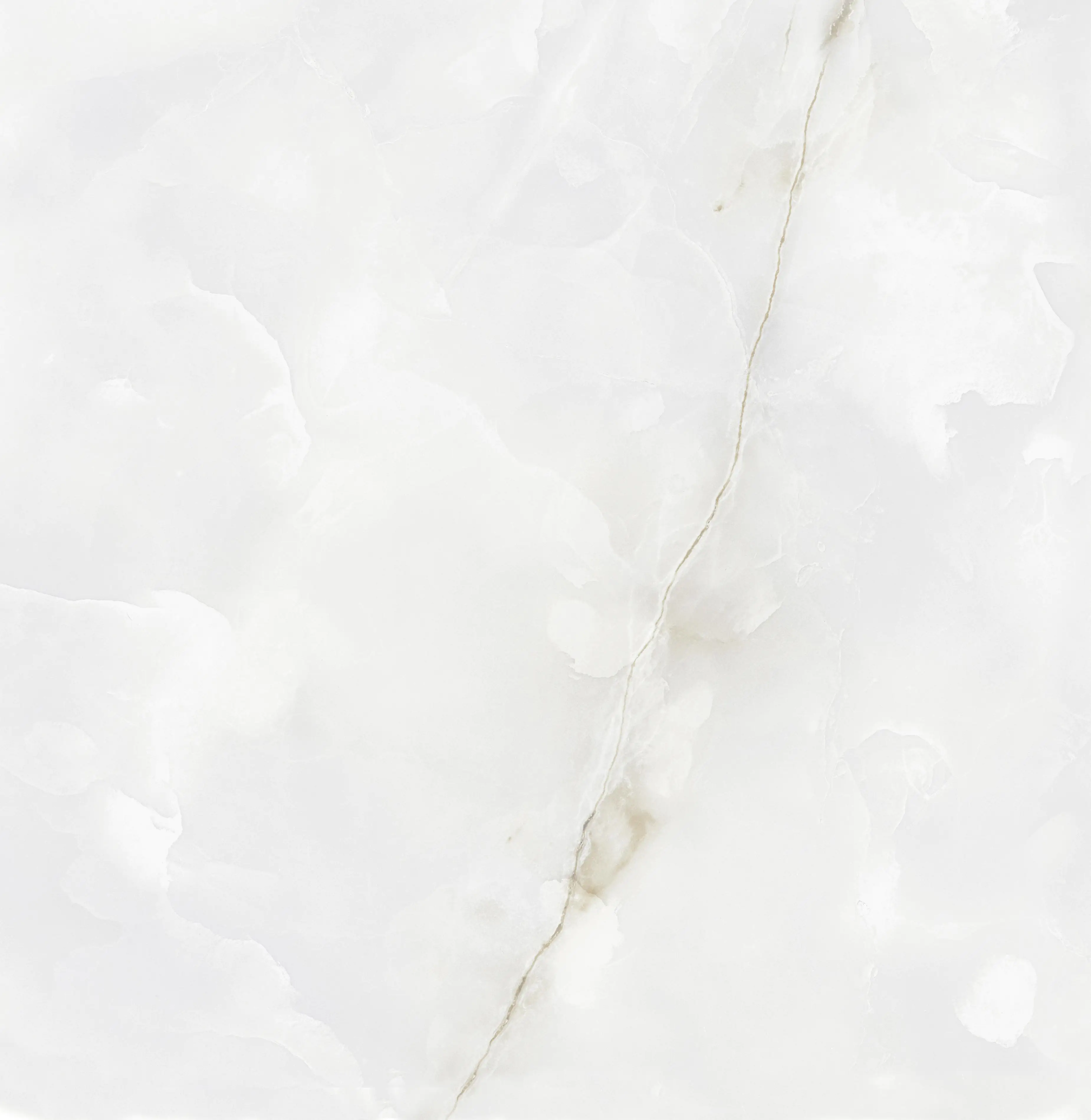 Bodenfliese Feinsteinzeug Bianco Christal 120 x 120 cm weiß